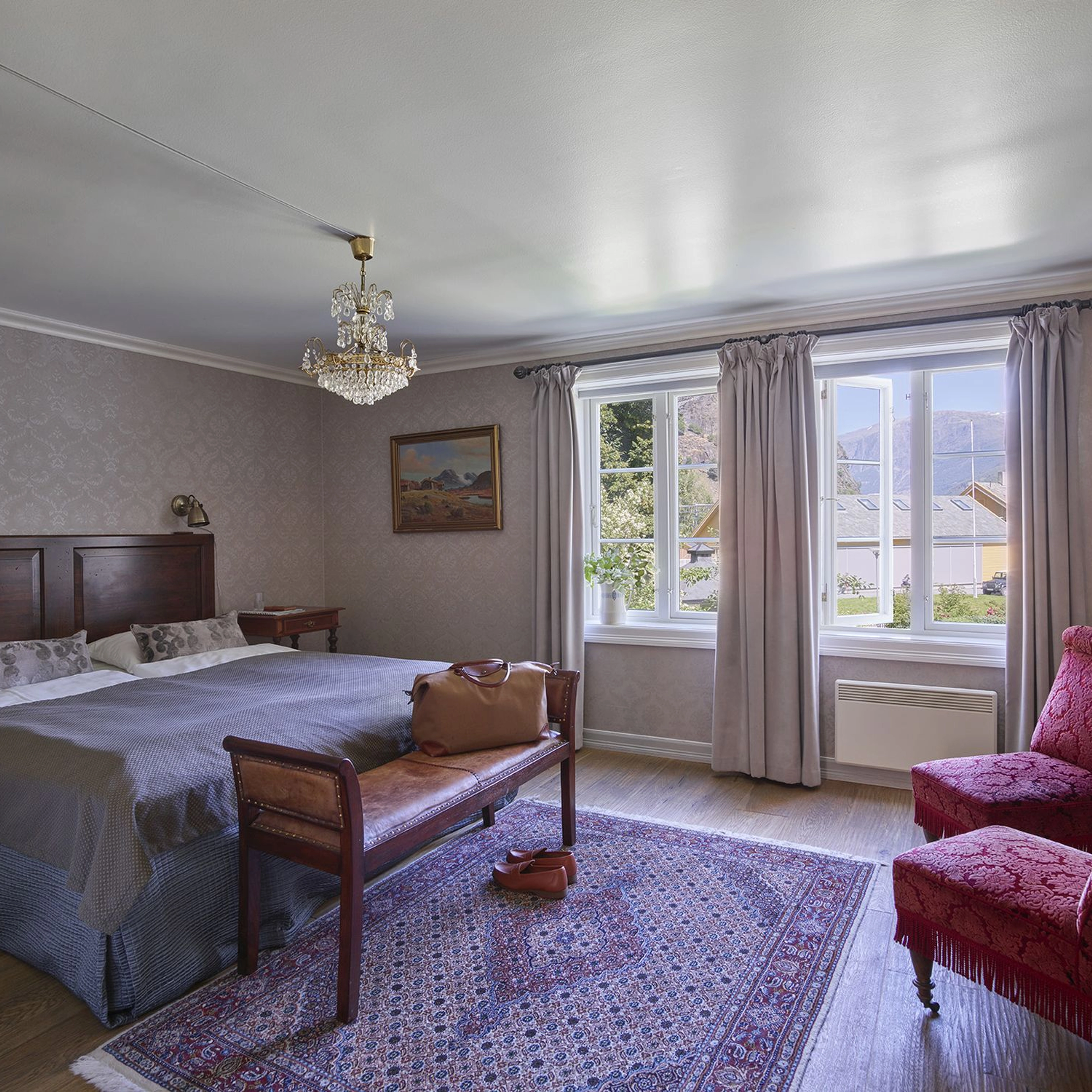 Double room Fretheim Hotel  - Flåm Norway