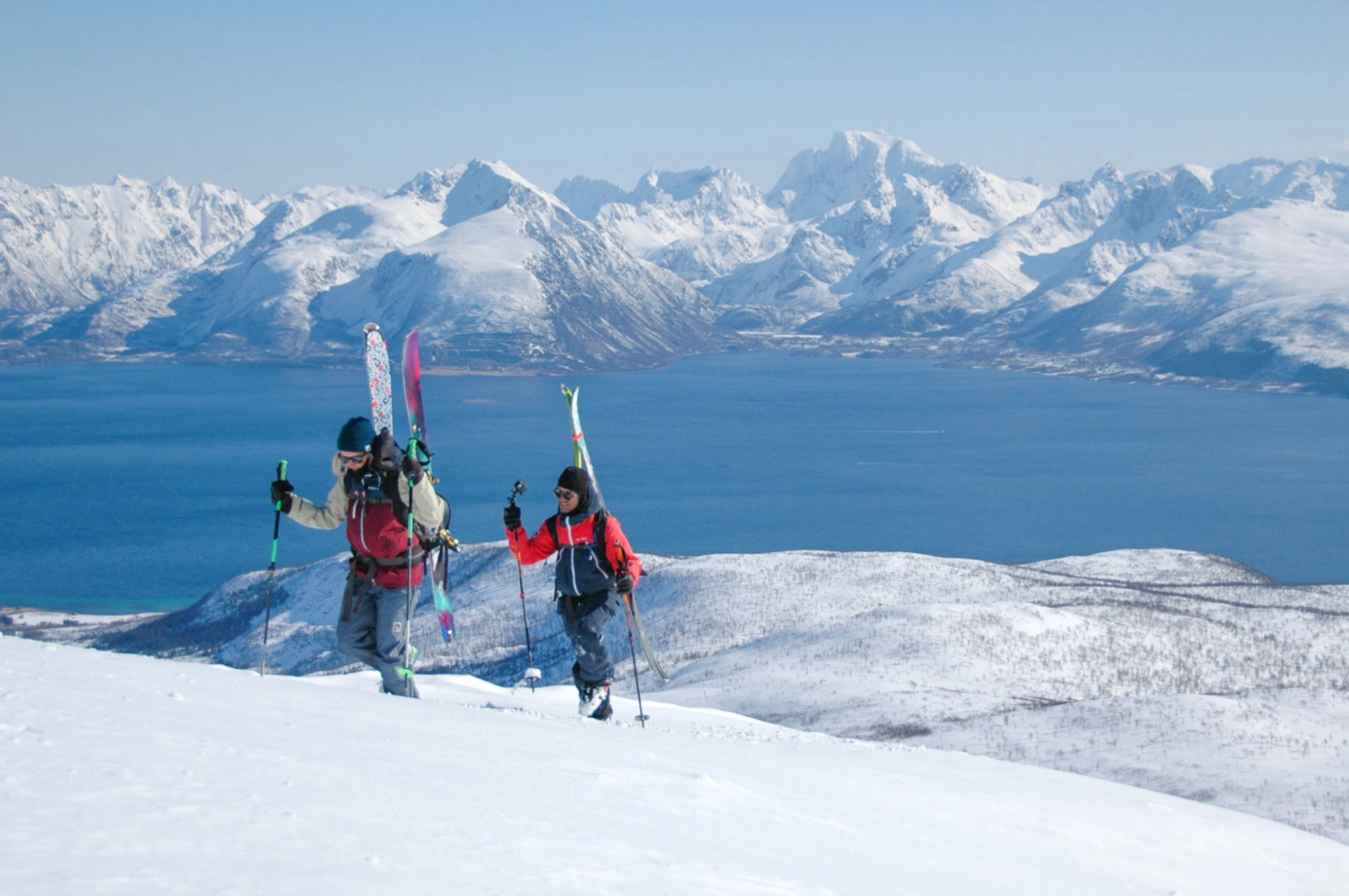 Skiing in Vesterålen - Norway