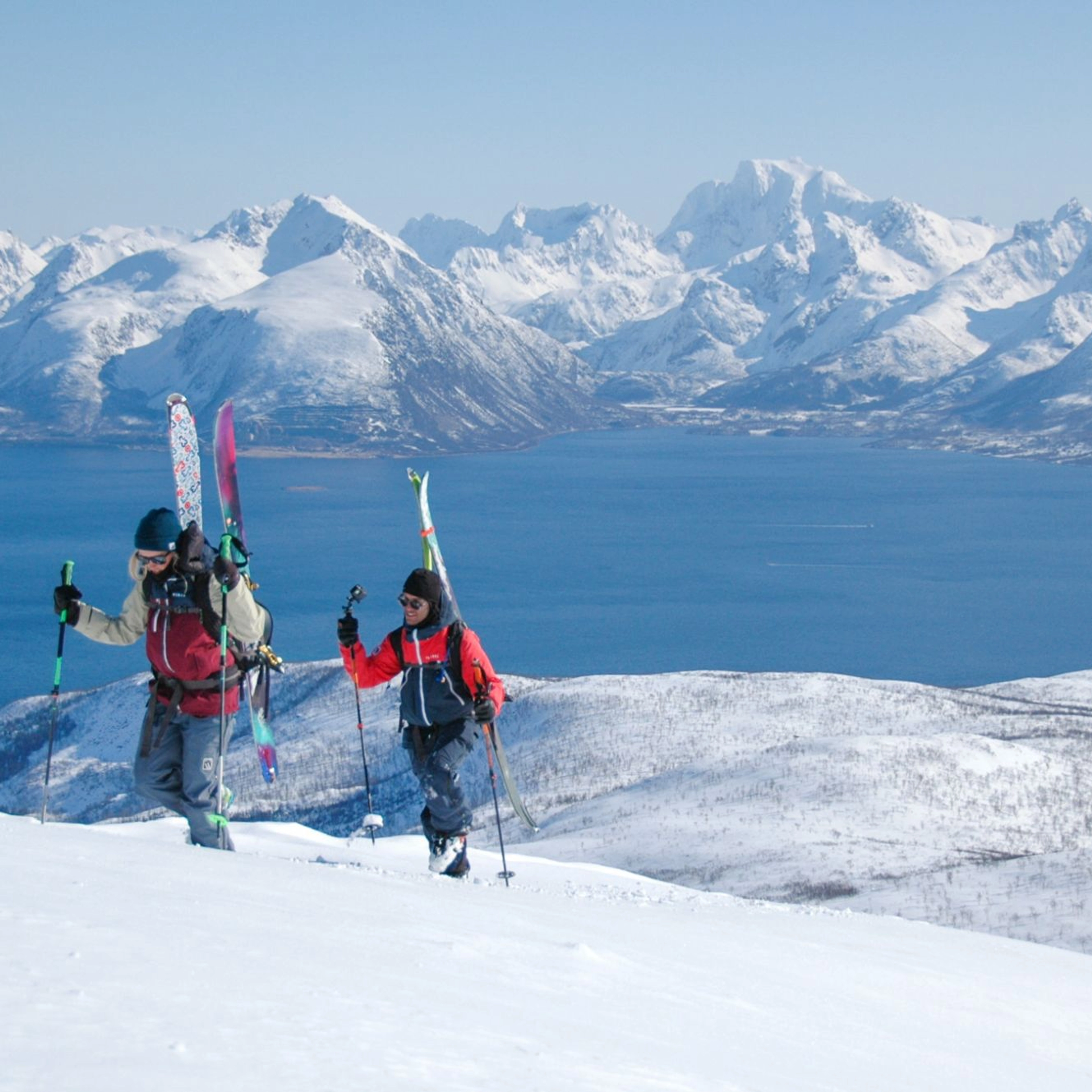 Skiing in Vesterålen - Norway