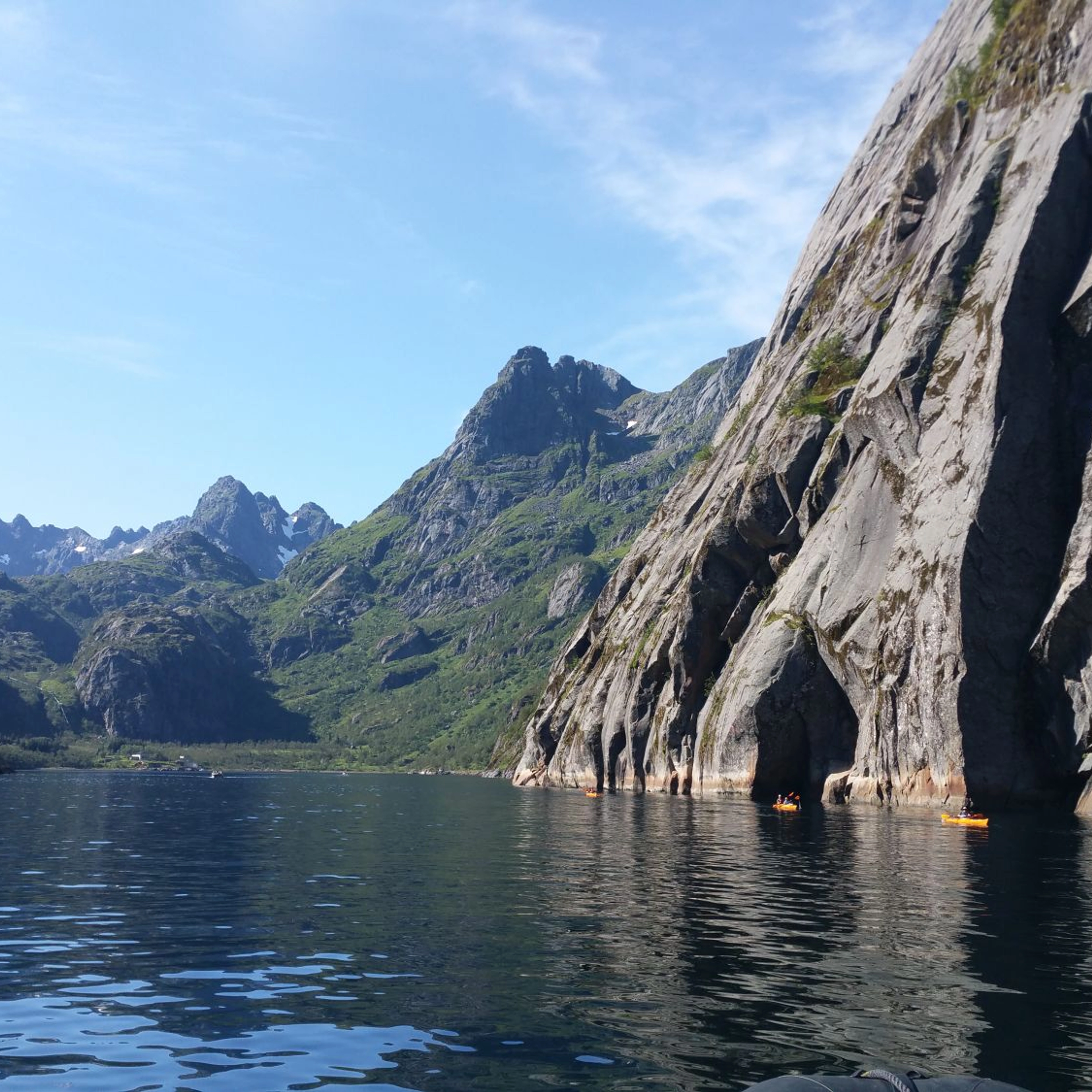 Aktivitäten in Svolvær – Kajakfahren auf den Lofoten, Norwegen