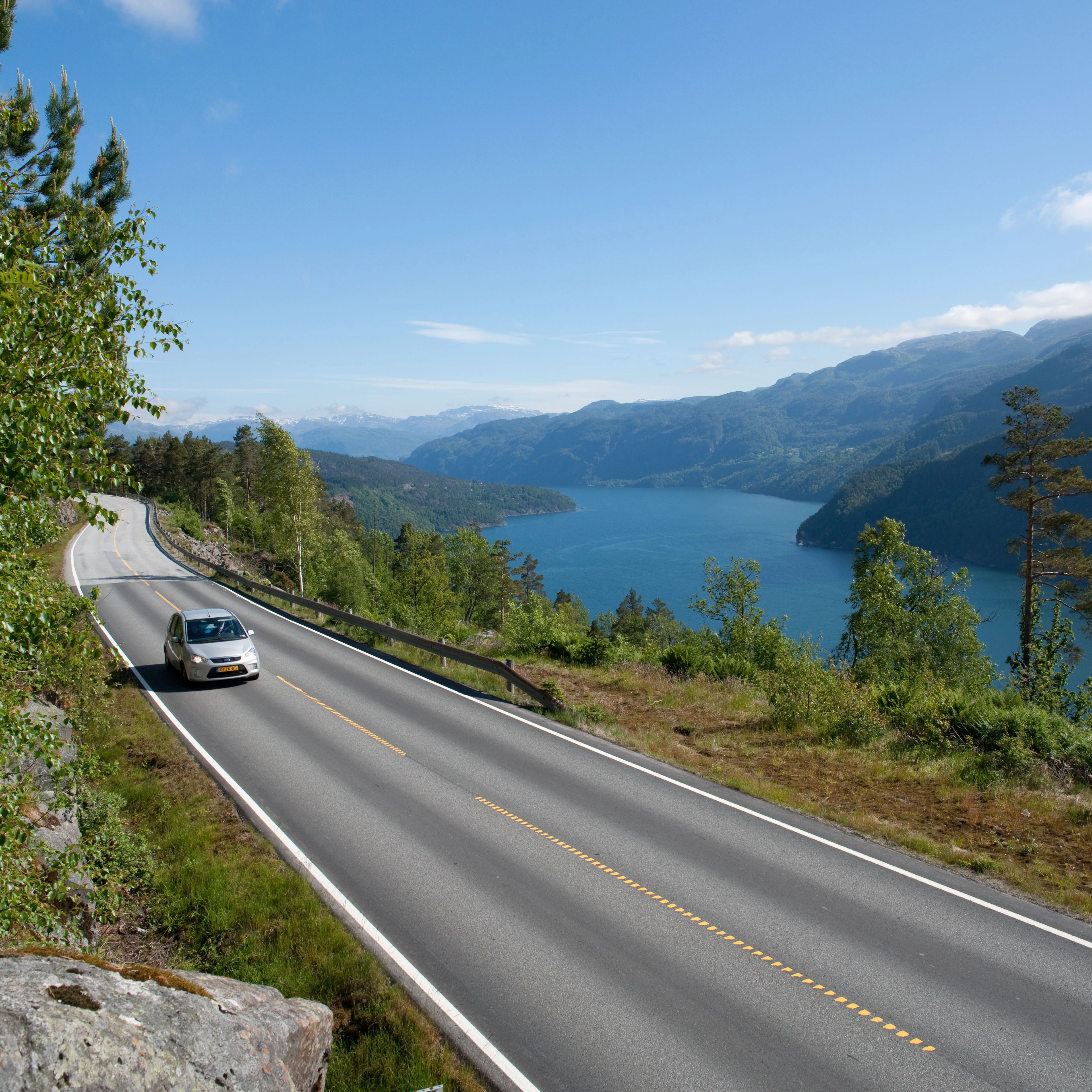 Saudafjorden, National Tourist Route Ryfylke - Stavanger - Bergen, Norway