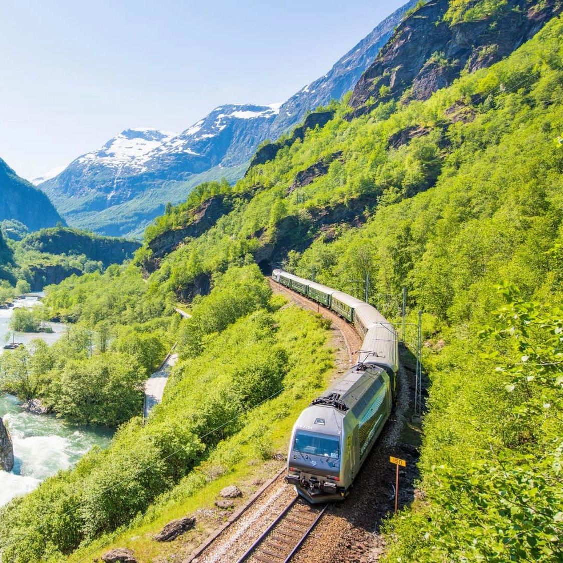 Flåm Railway - Flåm, Norway Flåmsbana , Flam railway - Between Flåm and Myrdal - Norway in a nutshell®