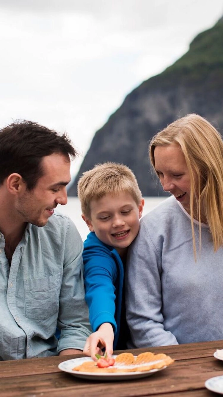RIB boat tour to Undredal from Flåm On the pier in Undredal - cheese tasting, Flåm, Norway