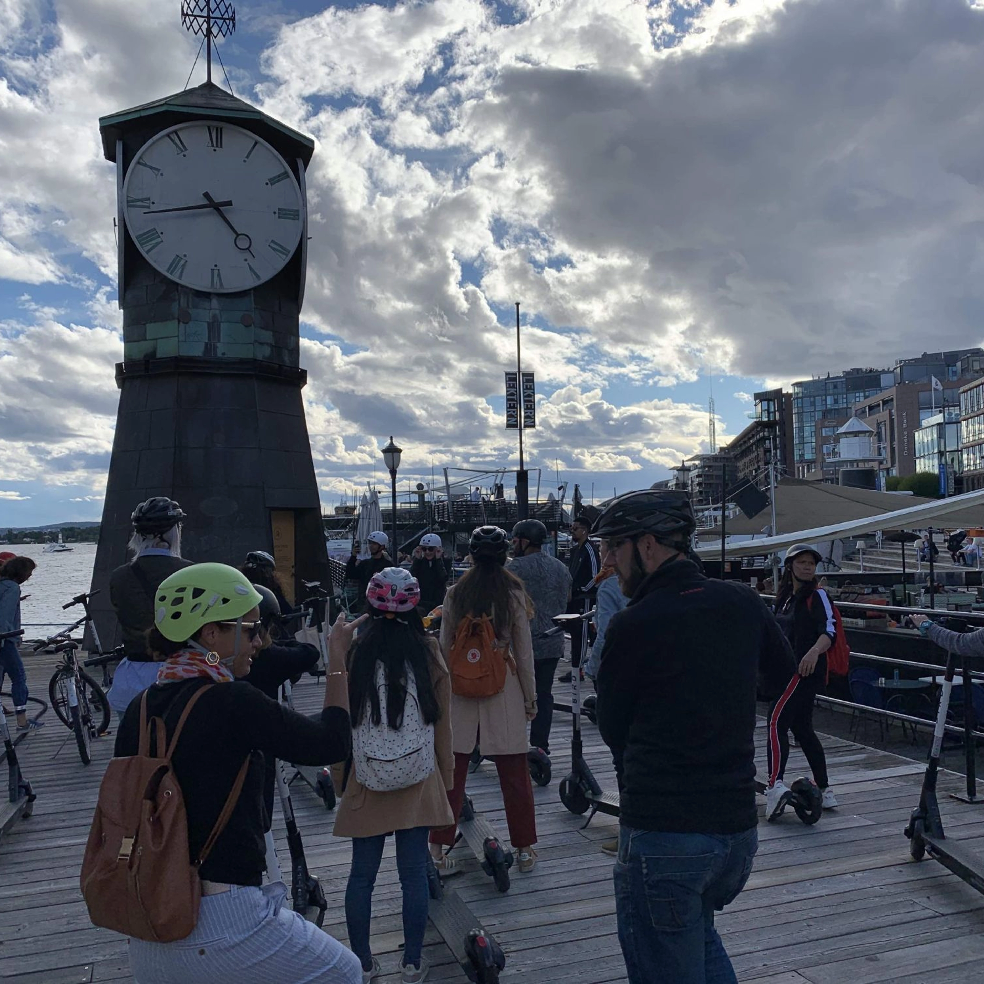 Activities in Oslo - E-scooter tour in Oslo, Aker Brygge, Oslo, Norway