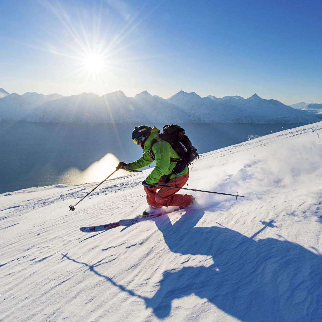 Freerideing in Norway