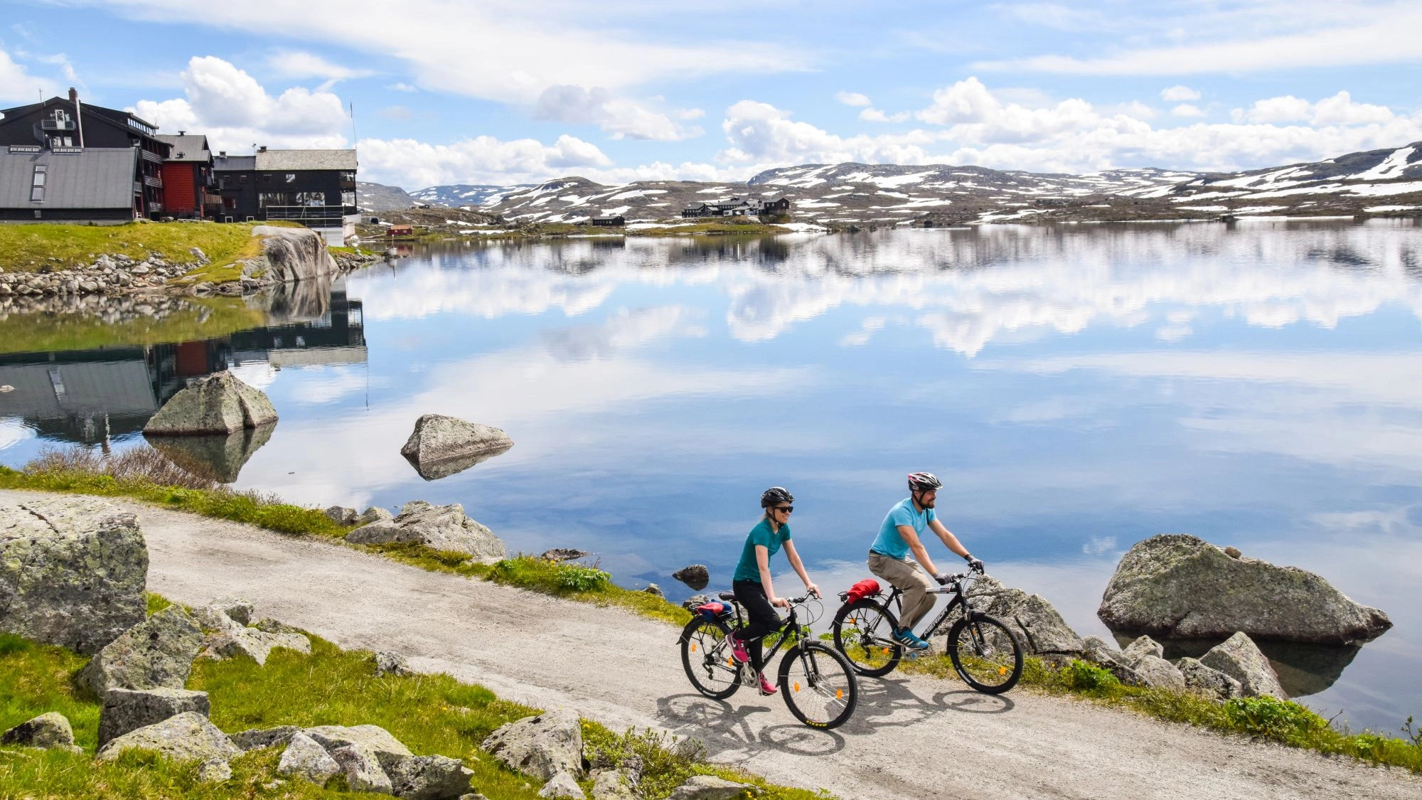 Biking trip from Finse - Rallarvegen, Norway