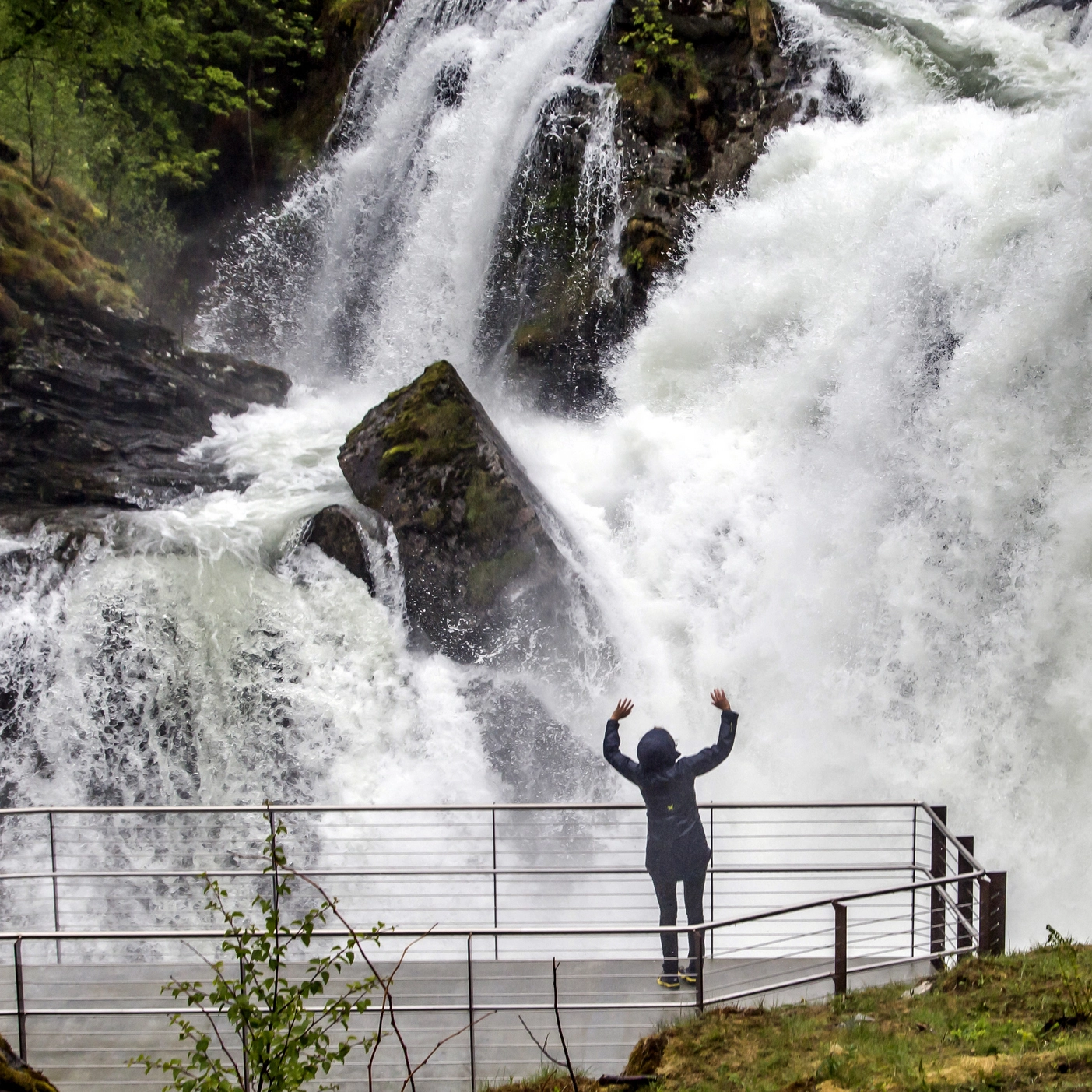 Waterfall walk in Geiranger - Norway