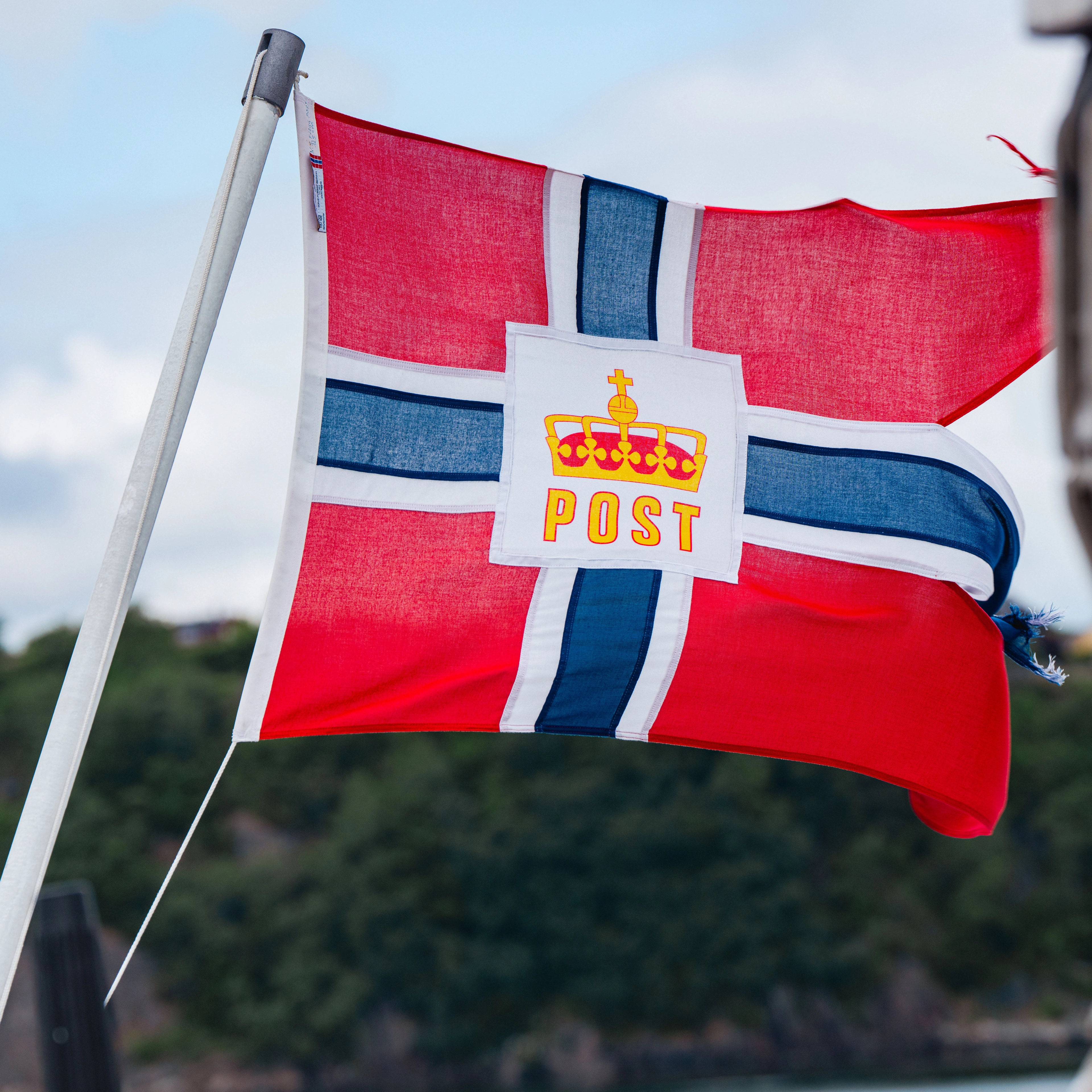 Norwegian flag The Norwegian flag