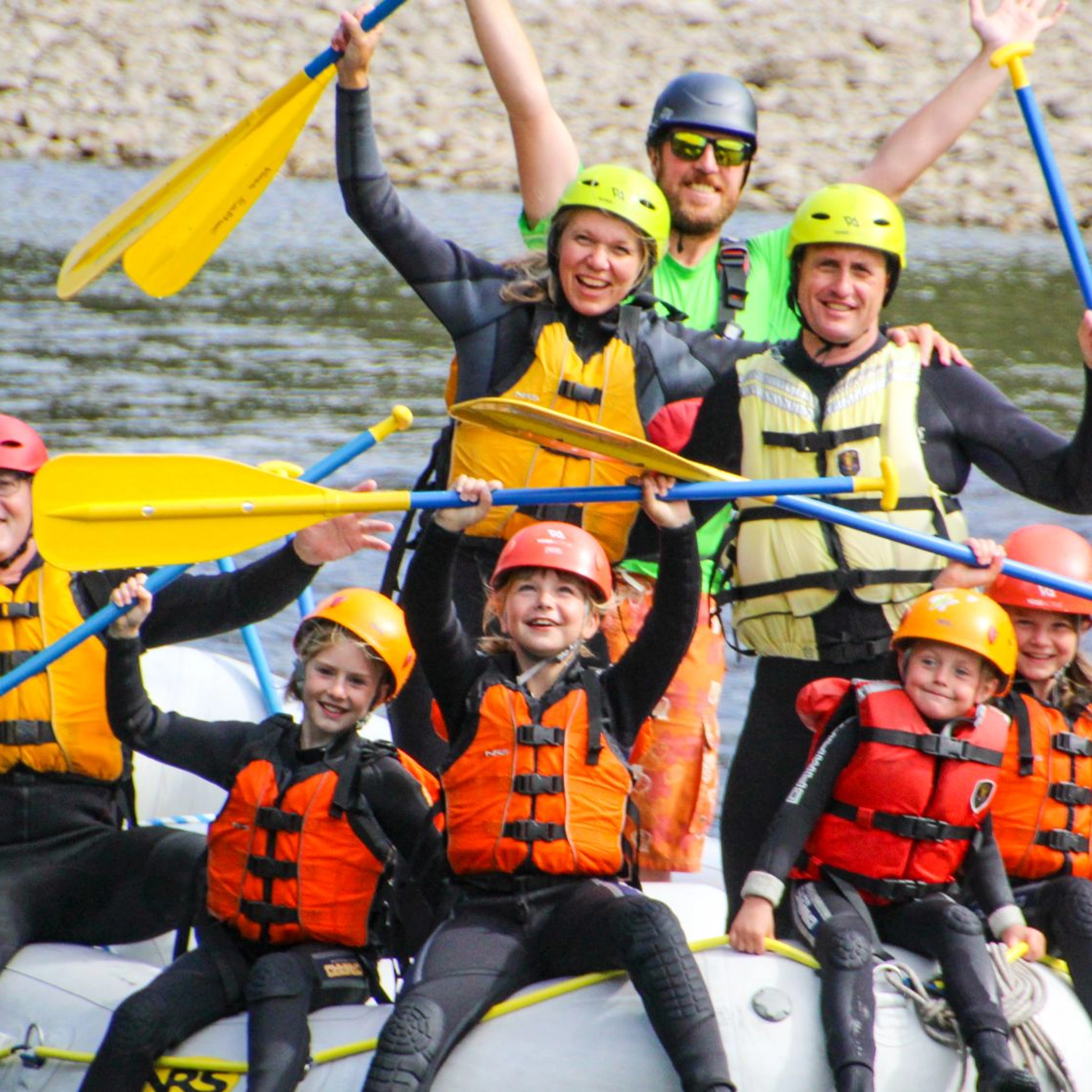 Family rafting - Voss,  Norway