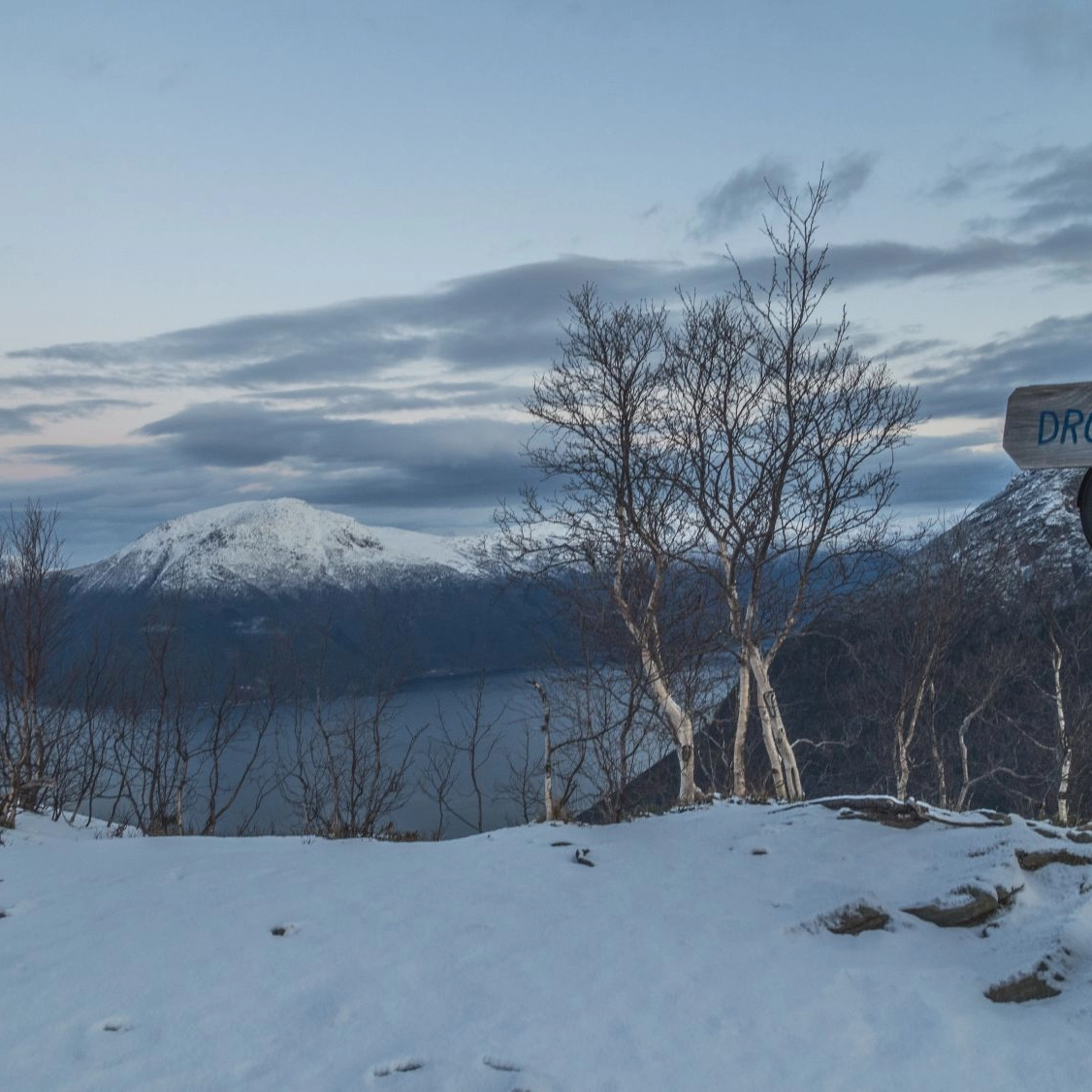 Drnningstien winter - Kinsarvik - Lofthus - Norway