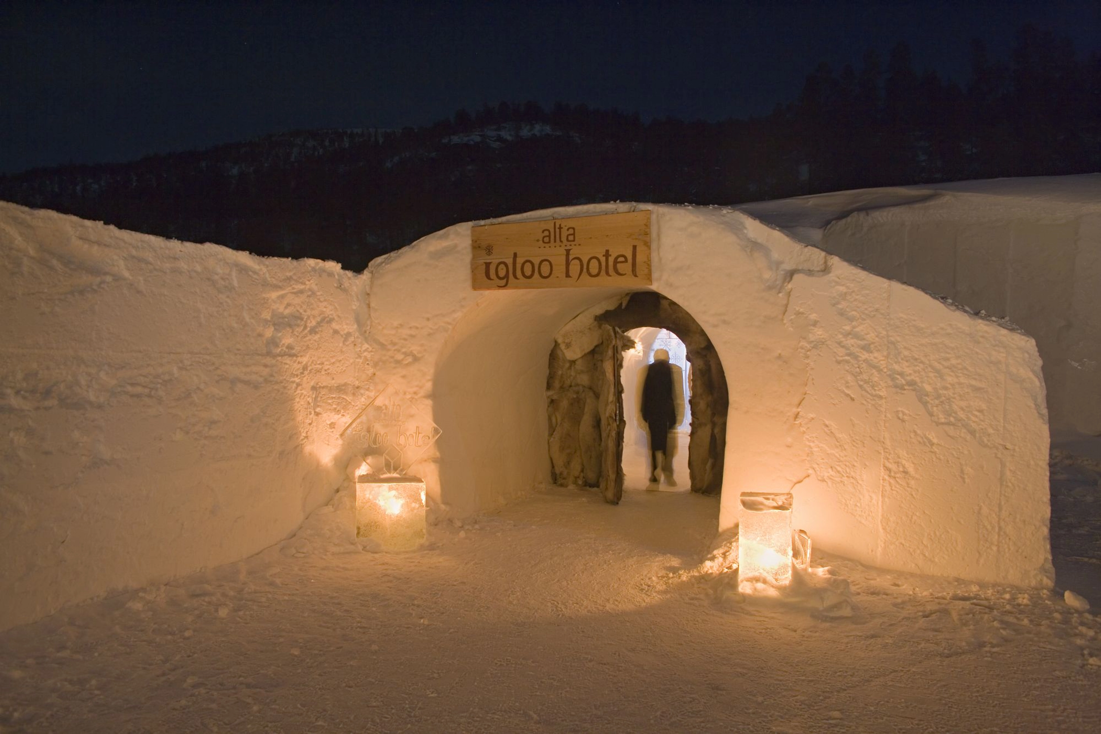 Iglo hotel in Alta  - Norway