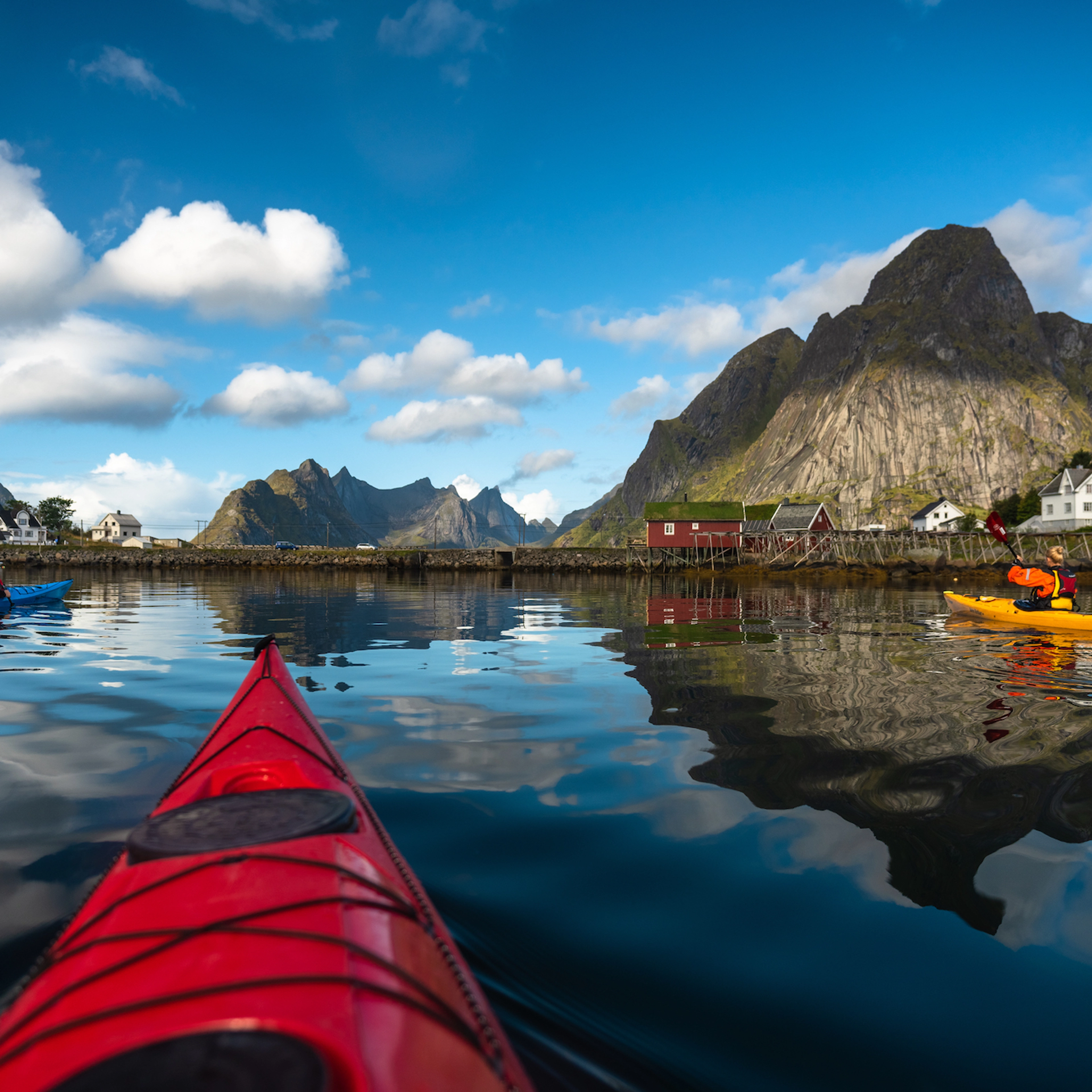 Guided kayak trip in Reine - Lofoten, Norway