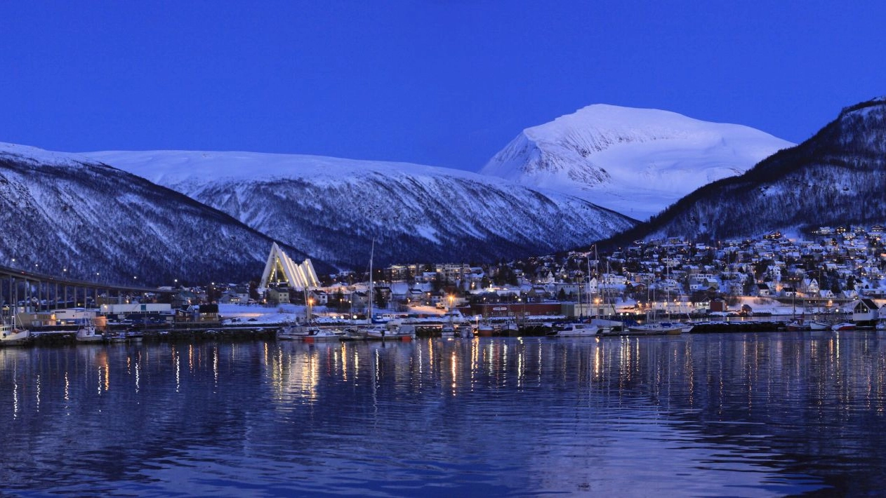 Polar night in Tromsø - Norway