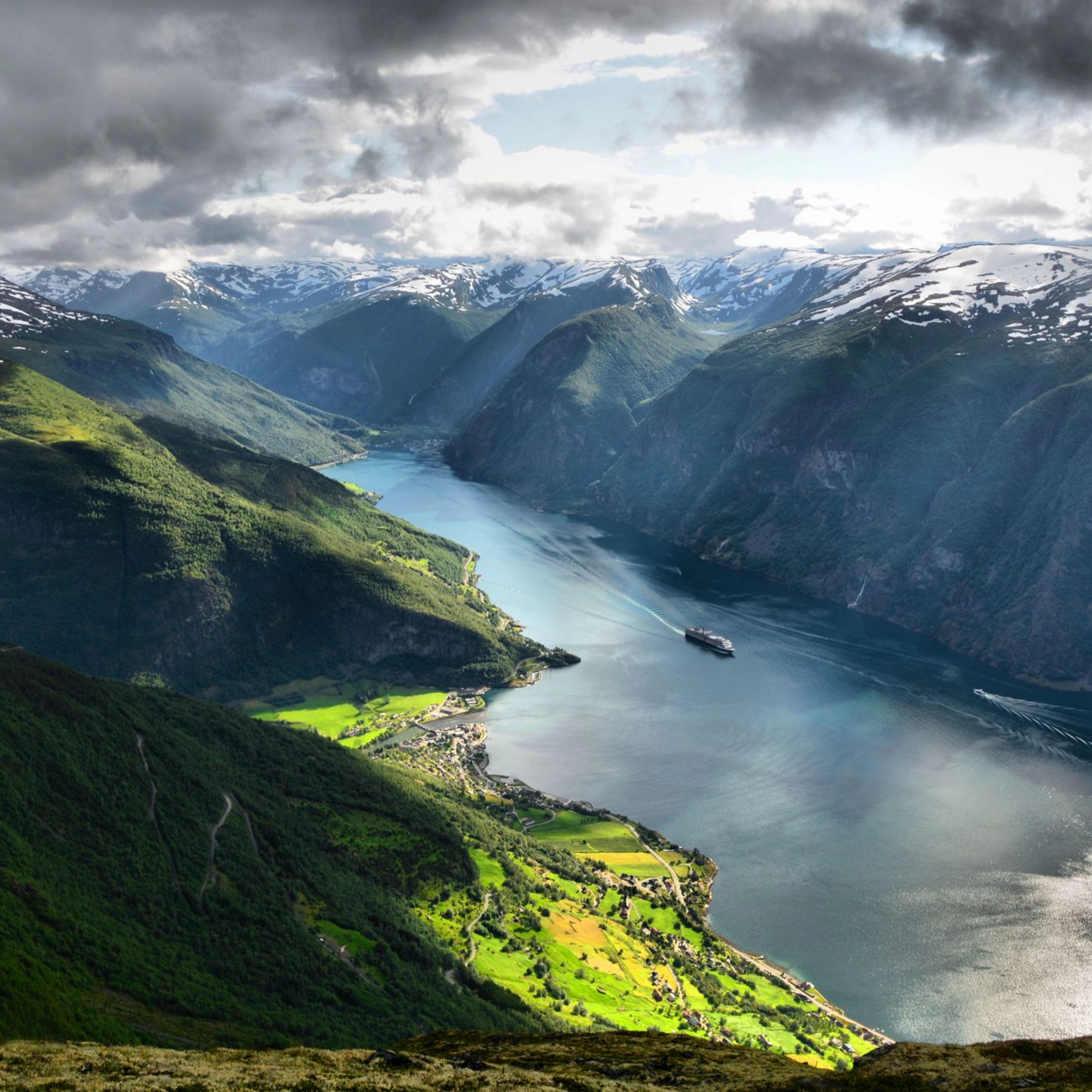 Aurlandsfjord - Norwegen