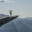 An der Spitze der Trolltunga - Klassische Trolltunga Wanderung -Odda, Norwegen