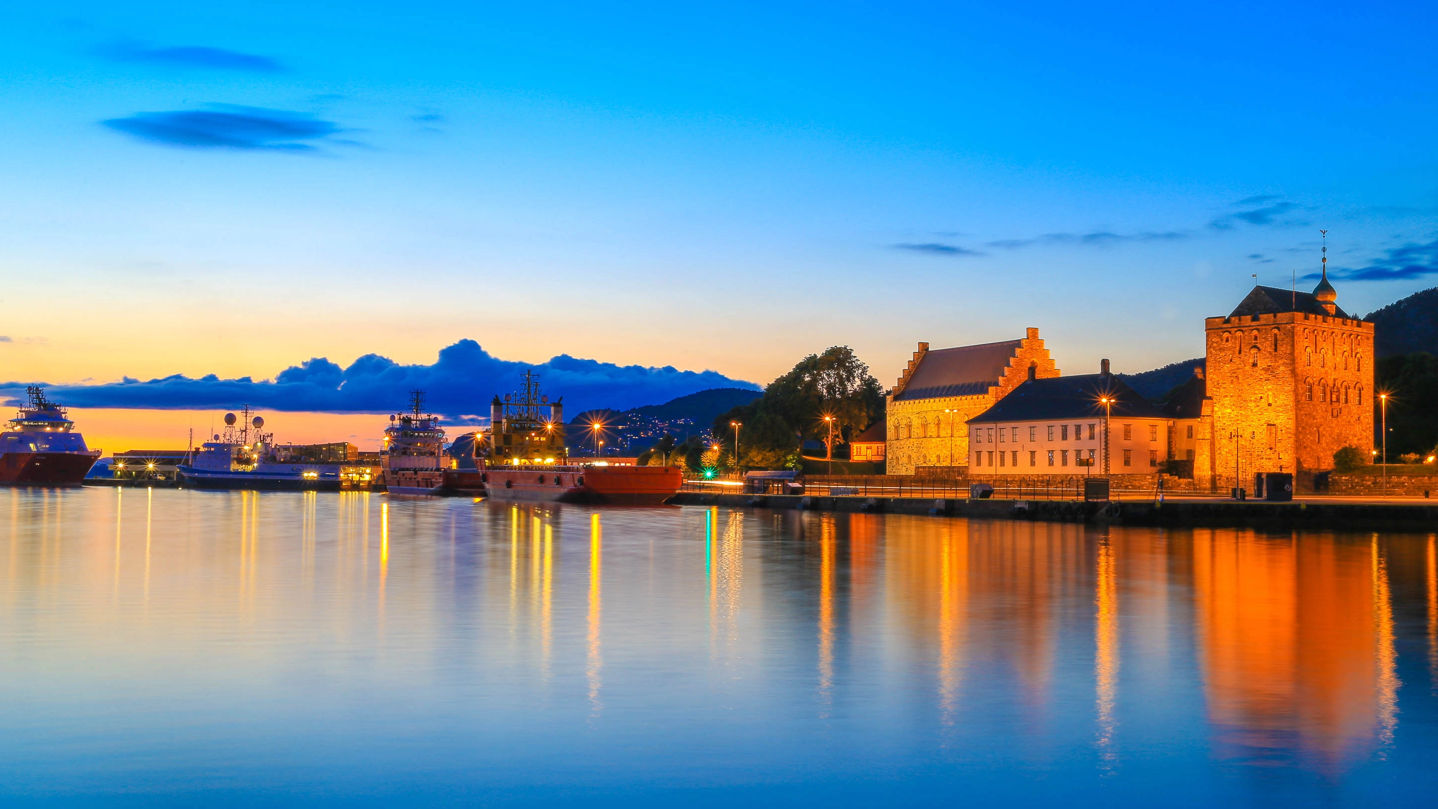 Bergen Håkonshallen in Bergen - Bergen, Norway
