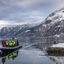 Activities in Eidfjord - RIB boat on Hardangerfjorden from Eidfjord winter, Eidfjord, Norway