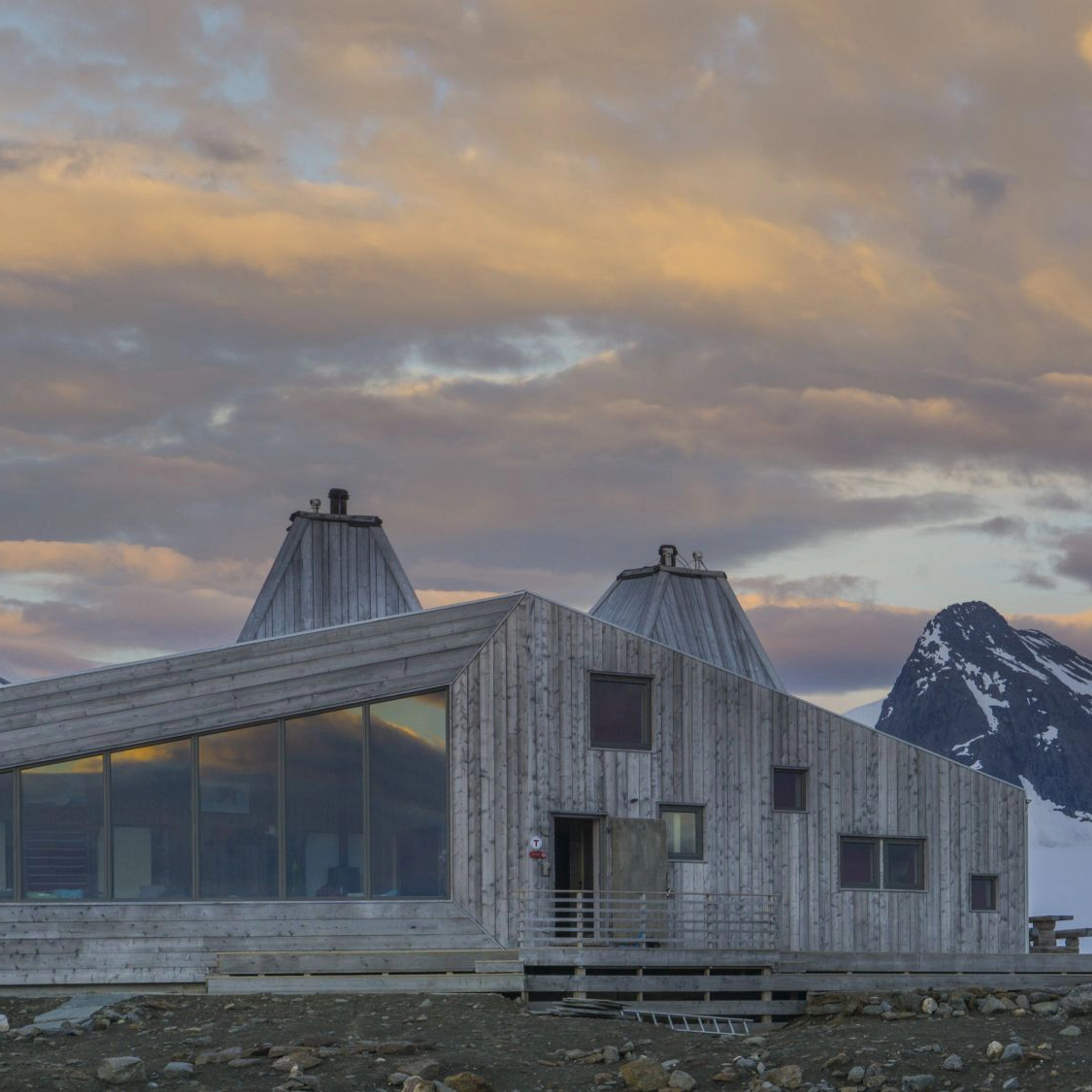 The Rabot Tourist cabin, Okstindan - Norway