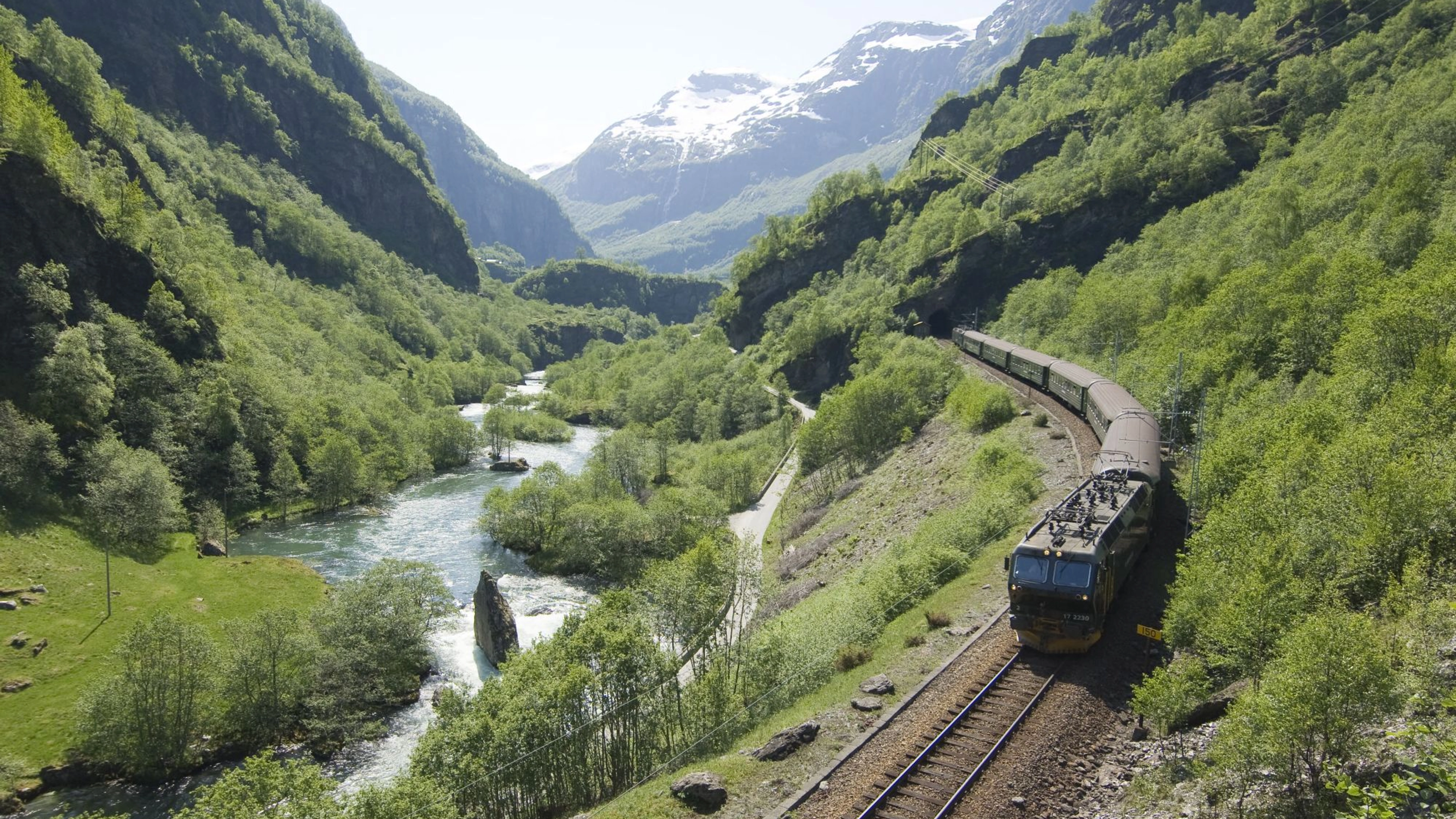 The Flåm Railway -Norway