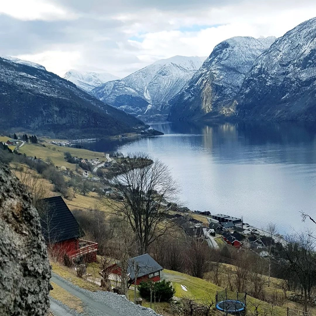 Aurland Herbst in Aurland - Aurlandsfjord, Norwegen