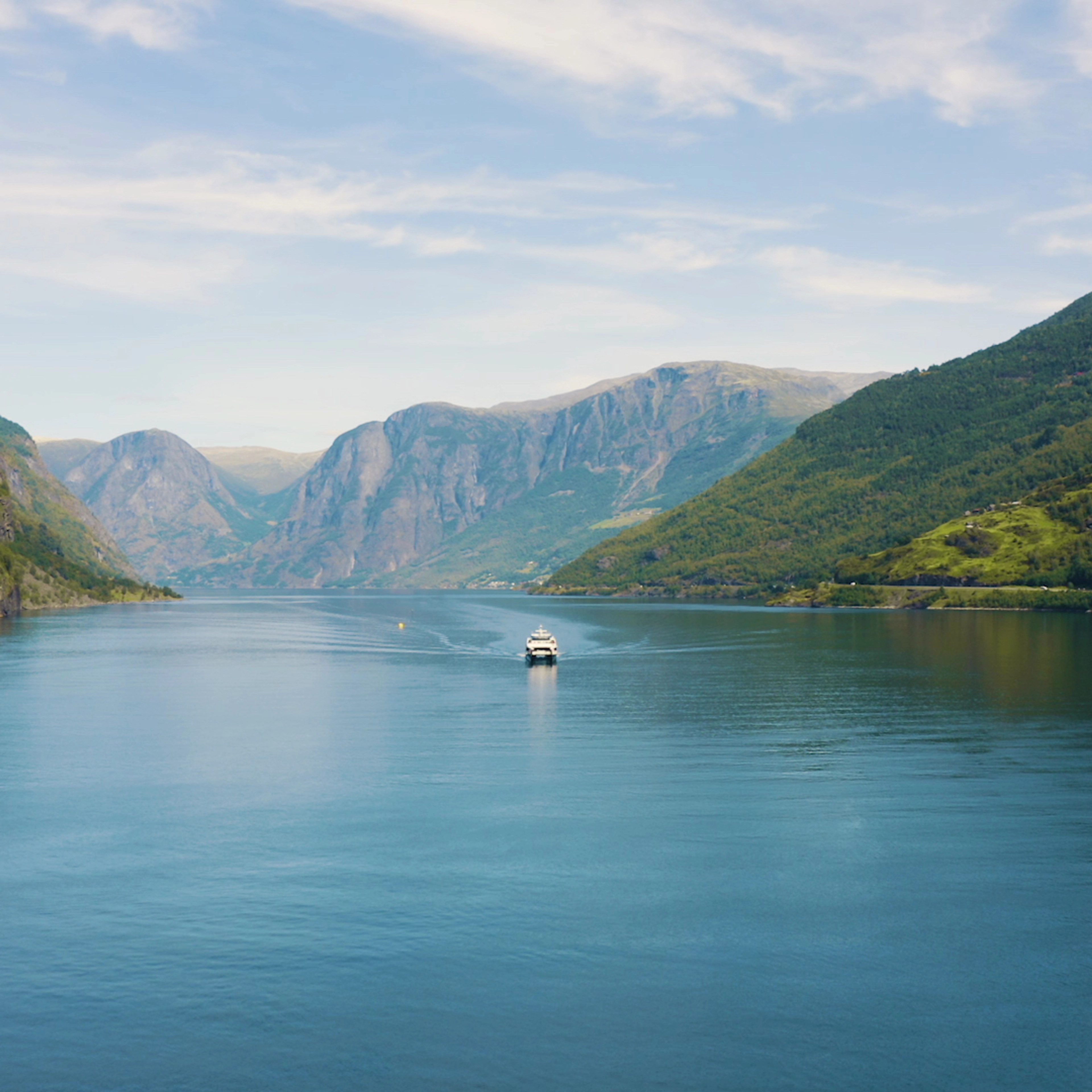Express boat on the Sognefjord - Sognefjord in a nutshell, Norway