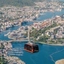 Aktivitäten in Bergen - Ulriksbanen Gondel, Mittagessen mit Aussicht auf Ulriken, Bergen, Norwegen