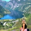 Fähre zwischen Hellesylt und Geiranger - Blick auf Geiranger, Norwegen