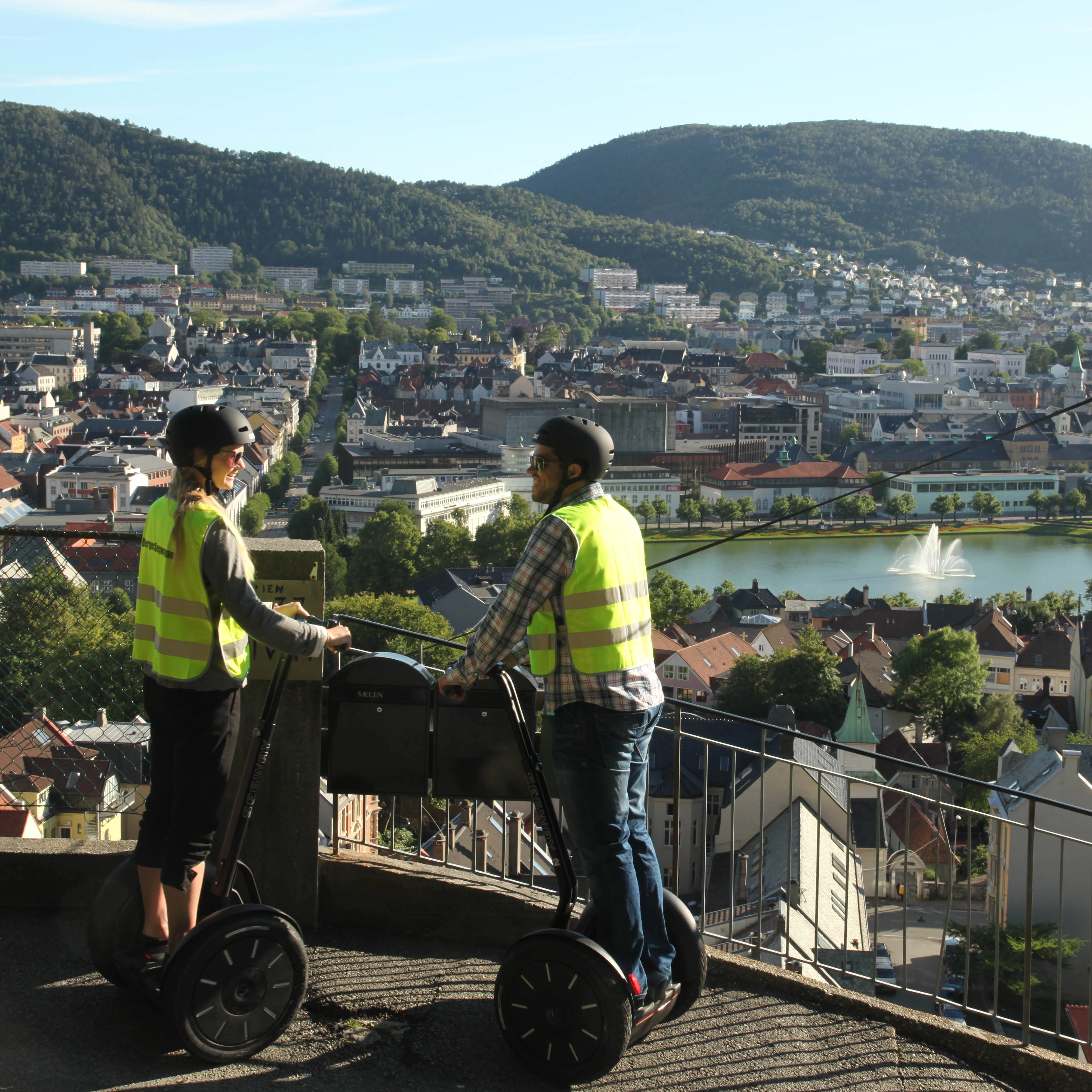 Aktiviteter i Bergen- Guidet segway tur i Bergen