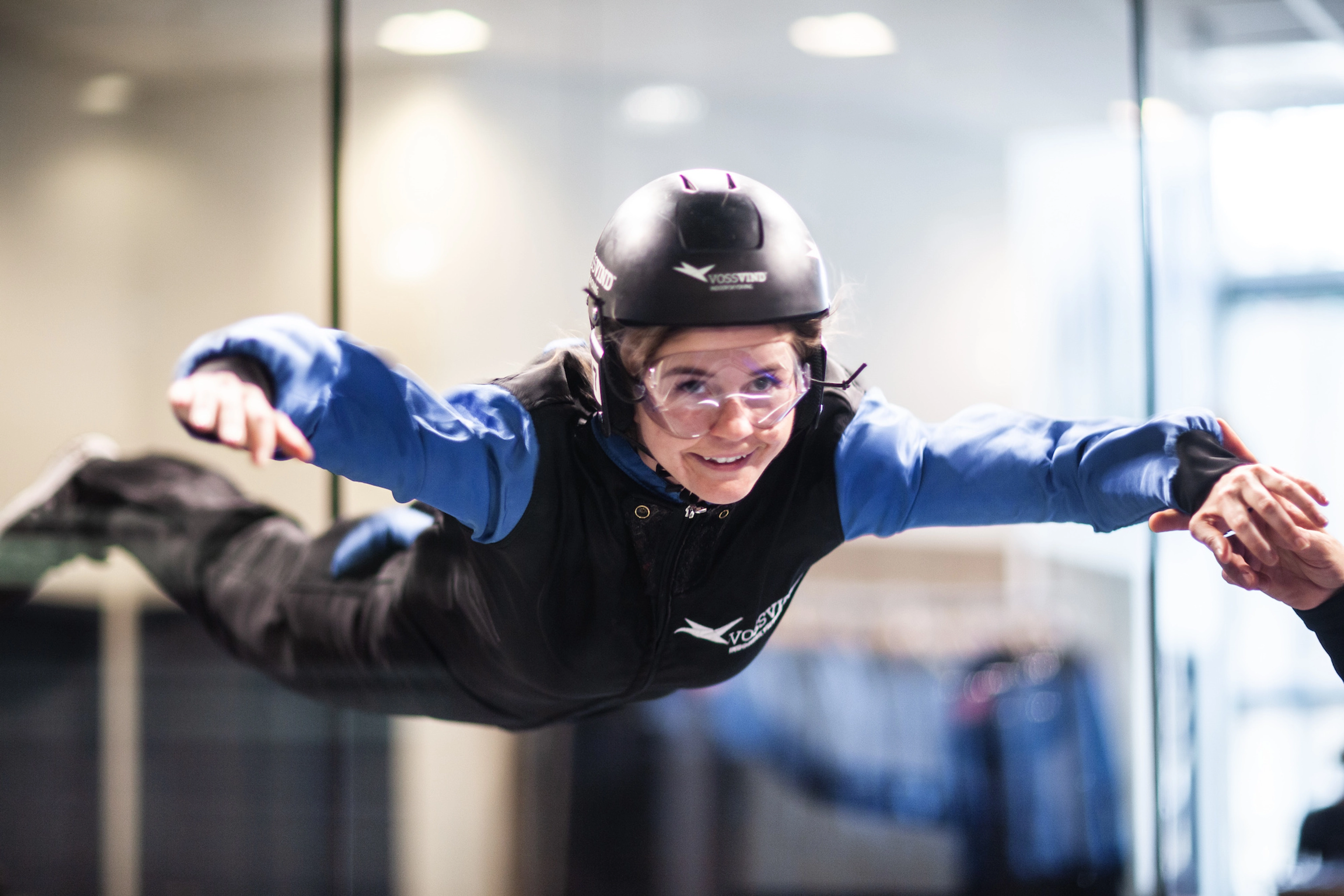 Indoor-Fallschirmspringen bei Voss Vind - Aktivitäten bei Voss, Norwegen
