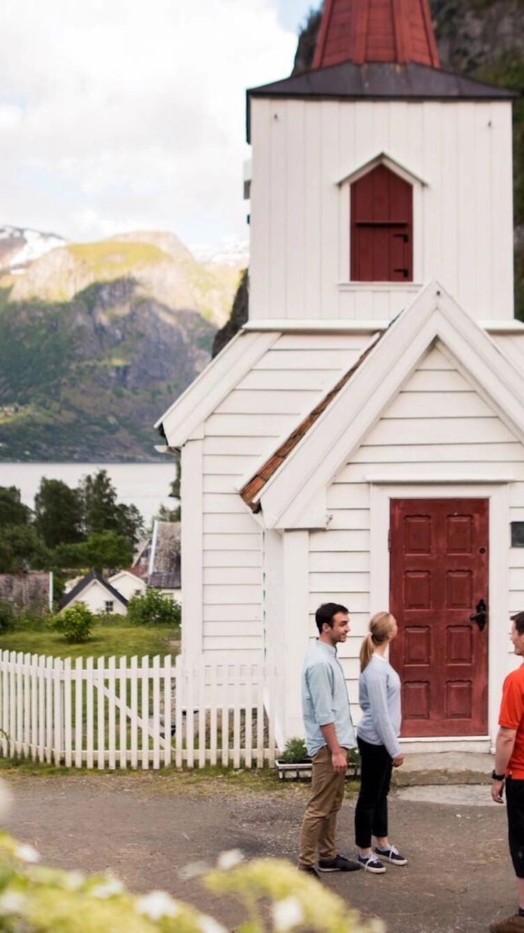 The unique Undredal Church - Undredal, Flåm - Norway