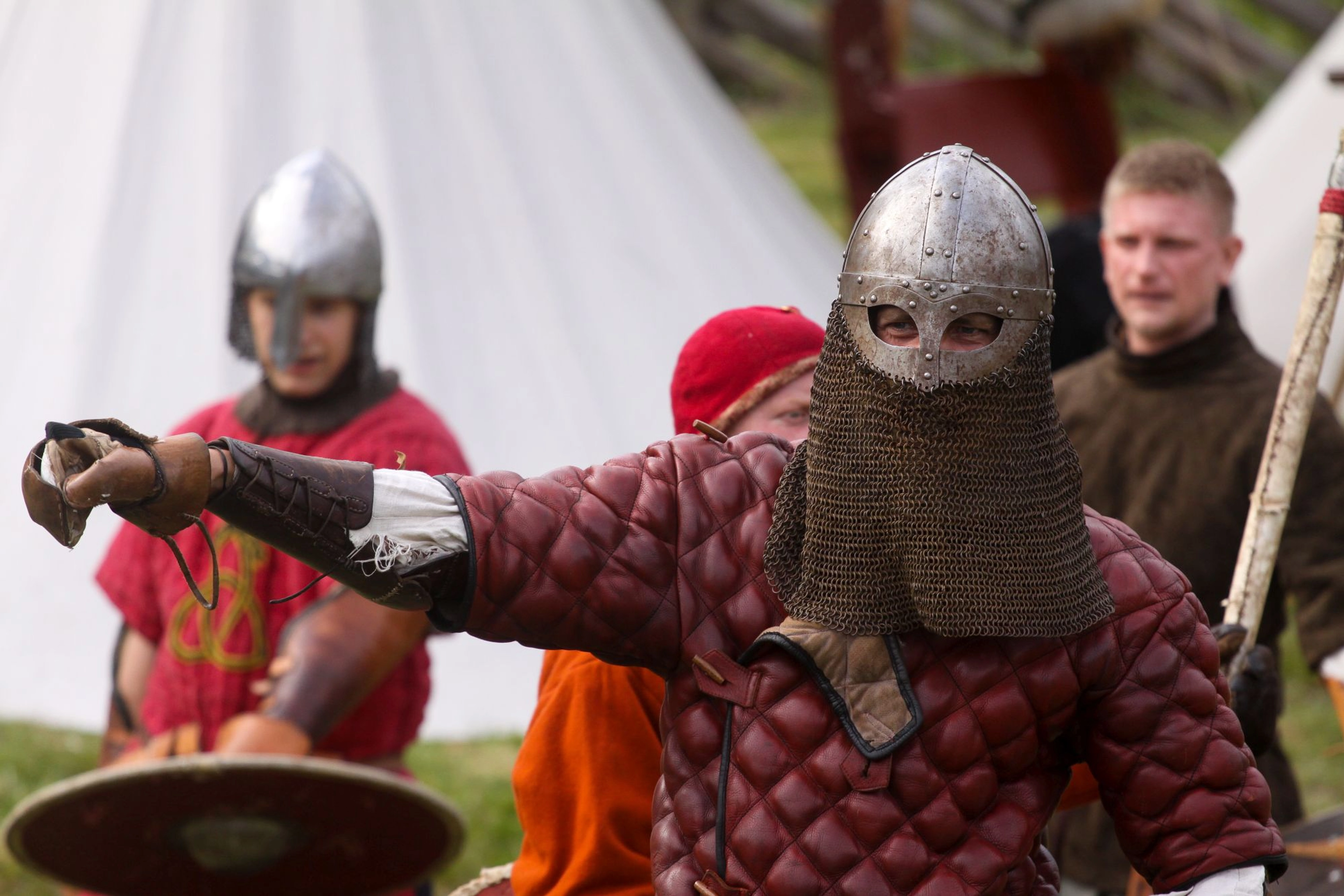 Viking battle gear