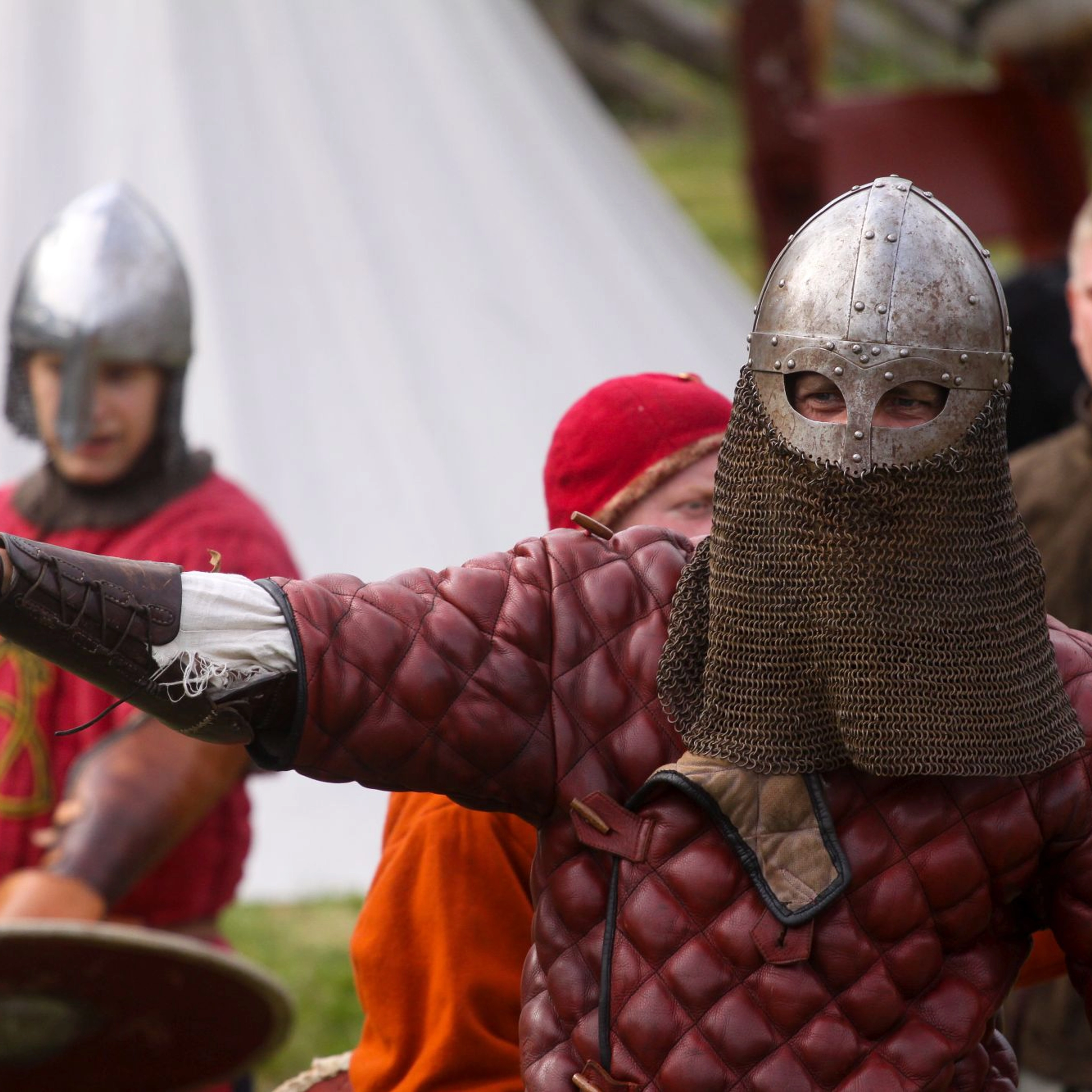 Viking battle gear