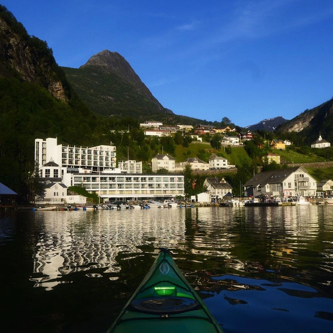 Havila Hotel Geiranger - Schöne Lage am UNESCO Geirangerfjord, Norwegen