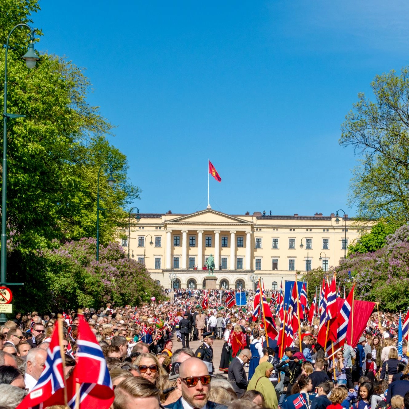 Norwegian National day in Oslo - 17.May in Norway