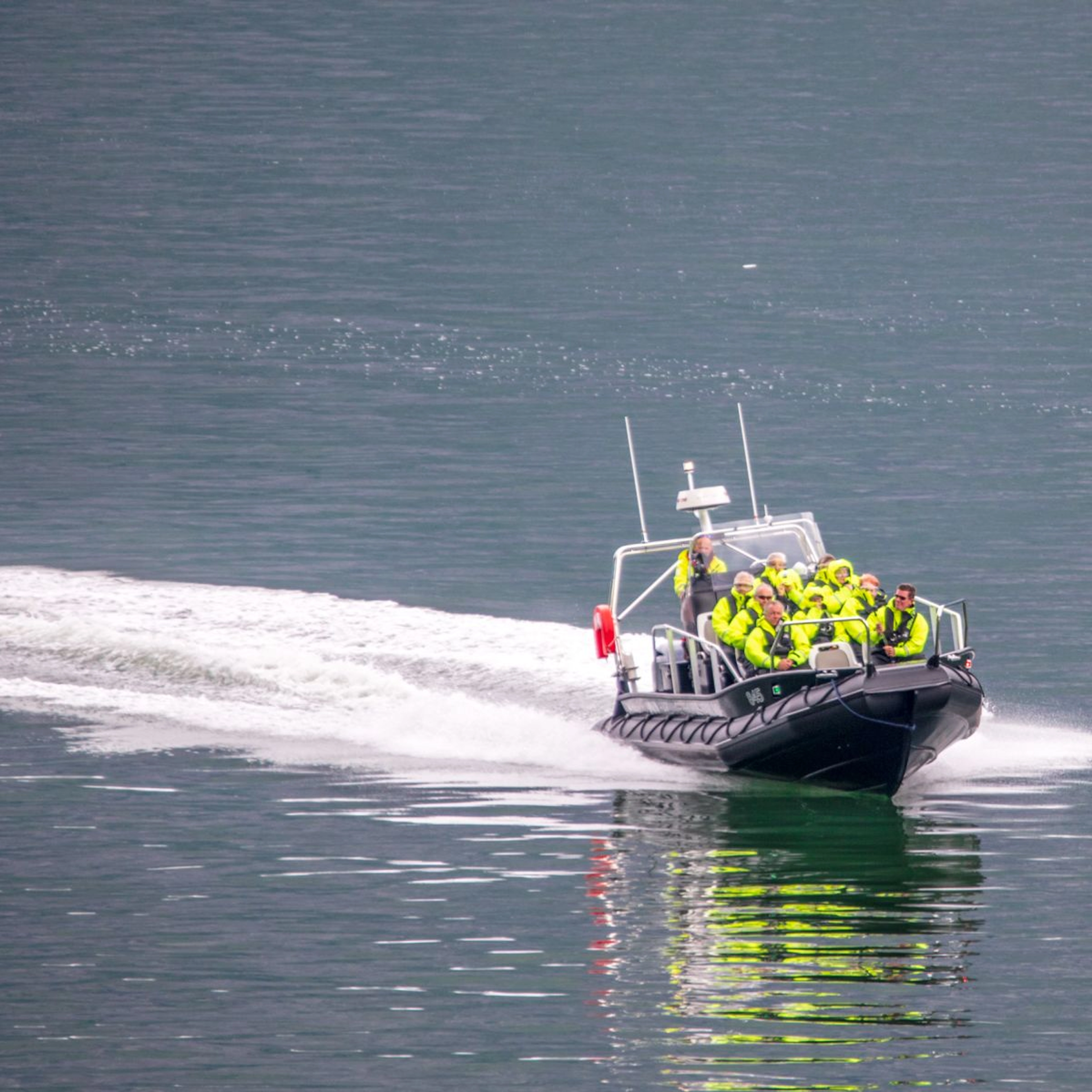 Fjordsafari med RIb-båt på Hardangerfjorden - Eidfjord
