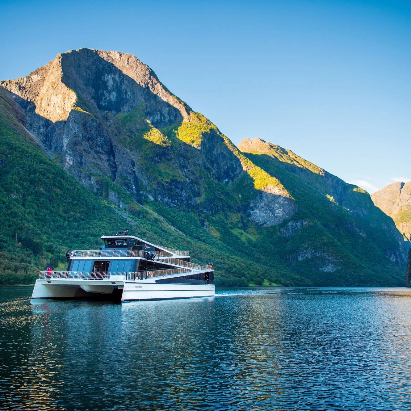 Vision of the fjord cruising on the Nærøyfjord - Norway in a Nutshell®