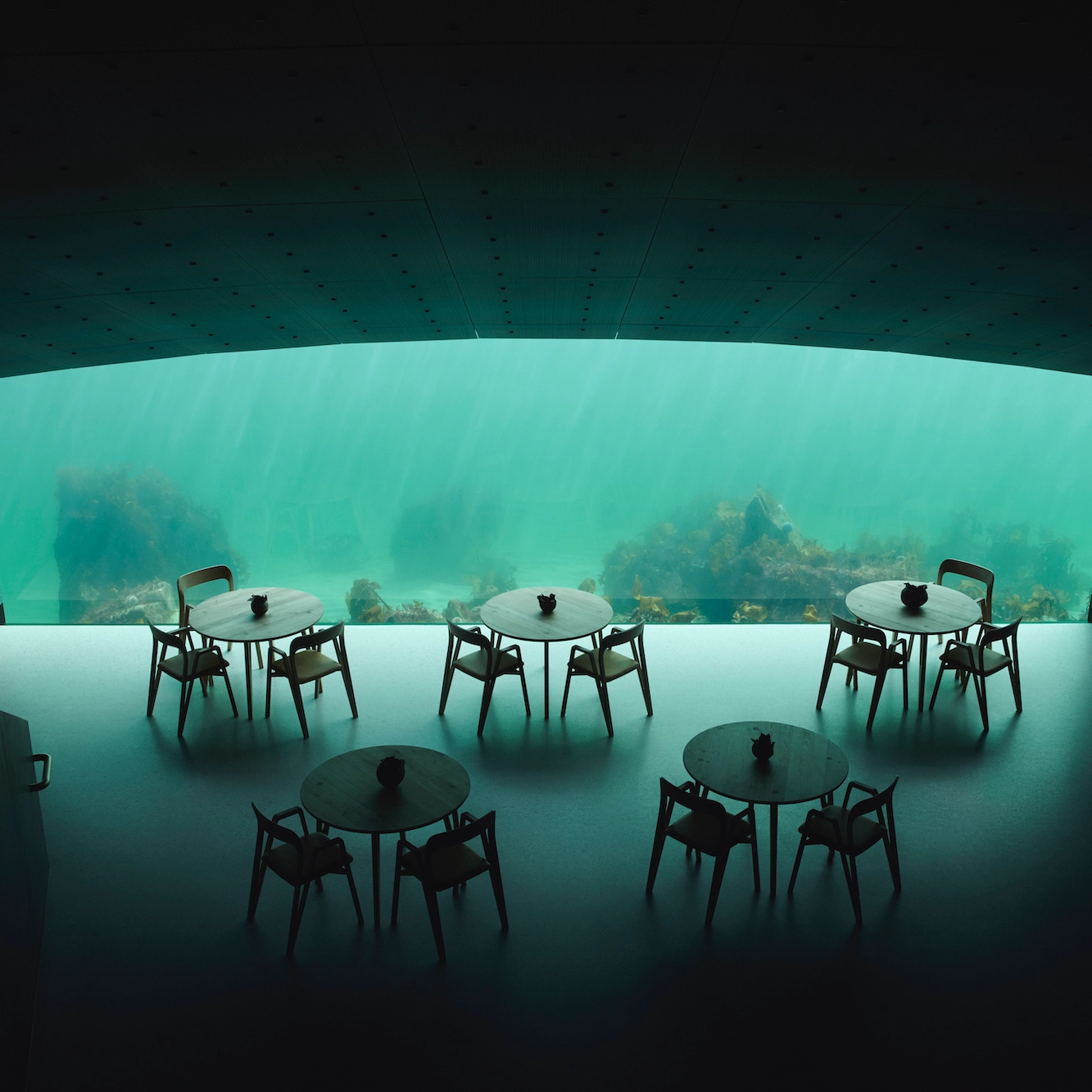 Eating at "Under", Europe’s First Underwater Restaurant