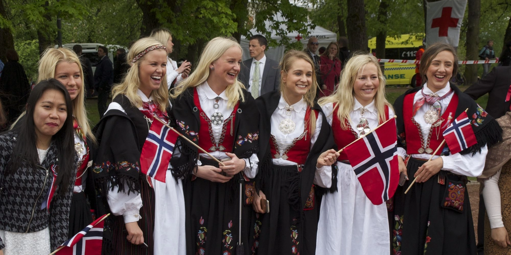 Norwegian national suit "Bunad" - 17. May in Norway