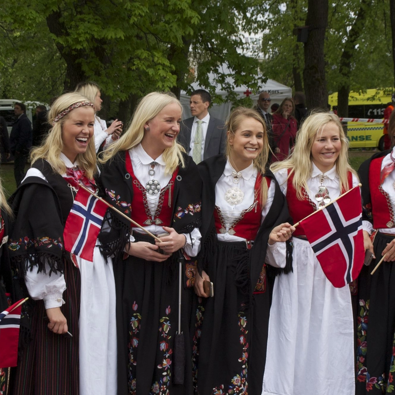 Norwegian national suit "Bunad" - 17. May in Norway