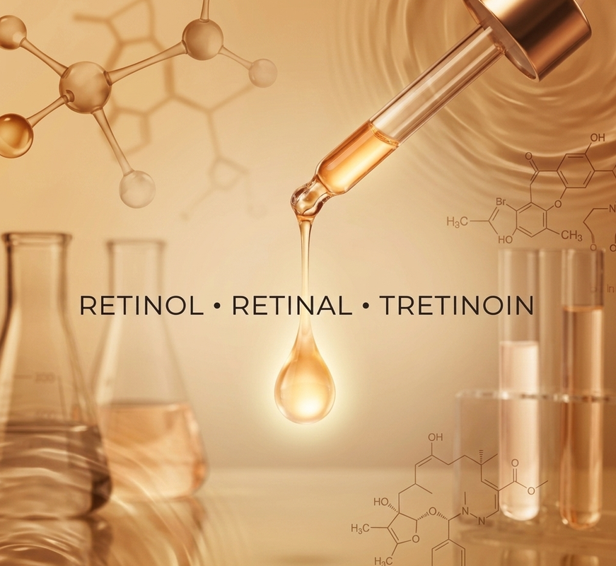 Retinol vs. Retinal vs. Tretinoin