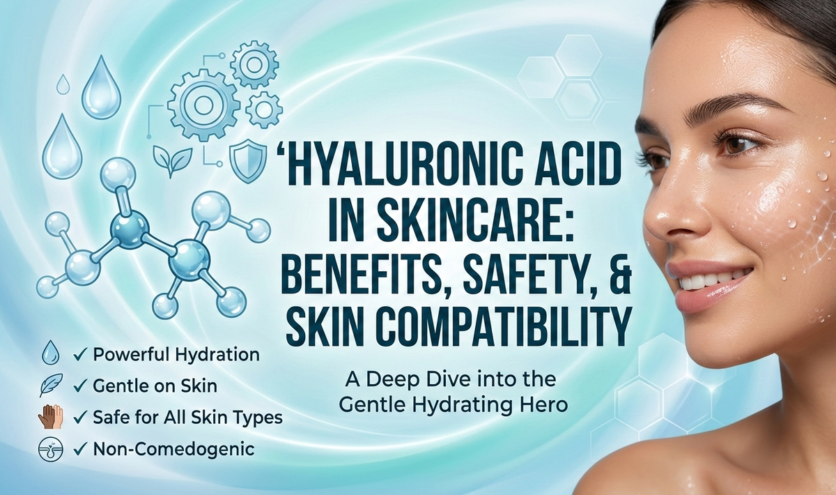 Hyaluronic Acid in Skincare: Benefits, Comedogenicity, Irritation & Safety