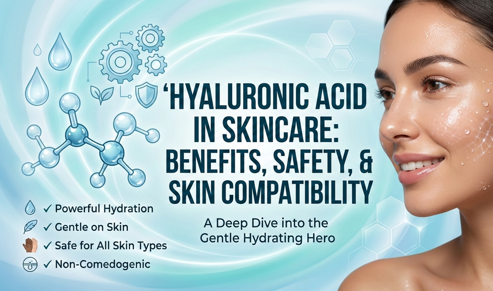 Hyaluronic Acid in Skincare: Benefits, Comedogenicity, Irritation & Safety