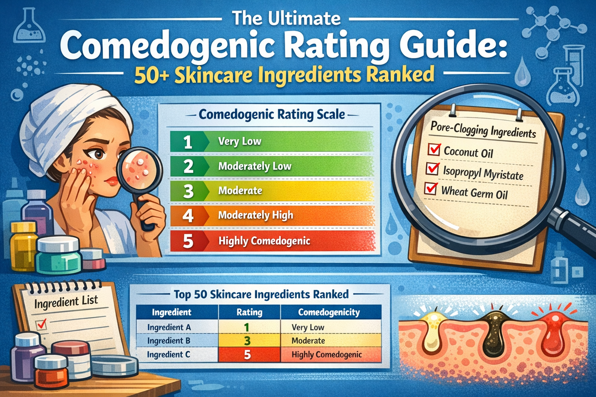 The Ultimate Comedogenic Rating Guide