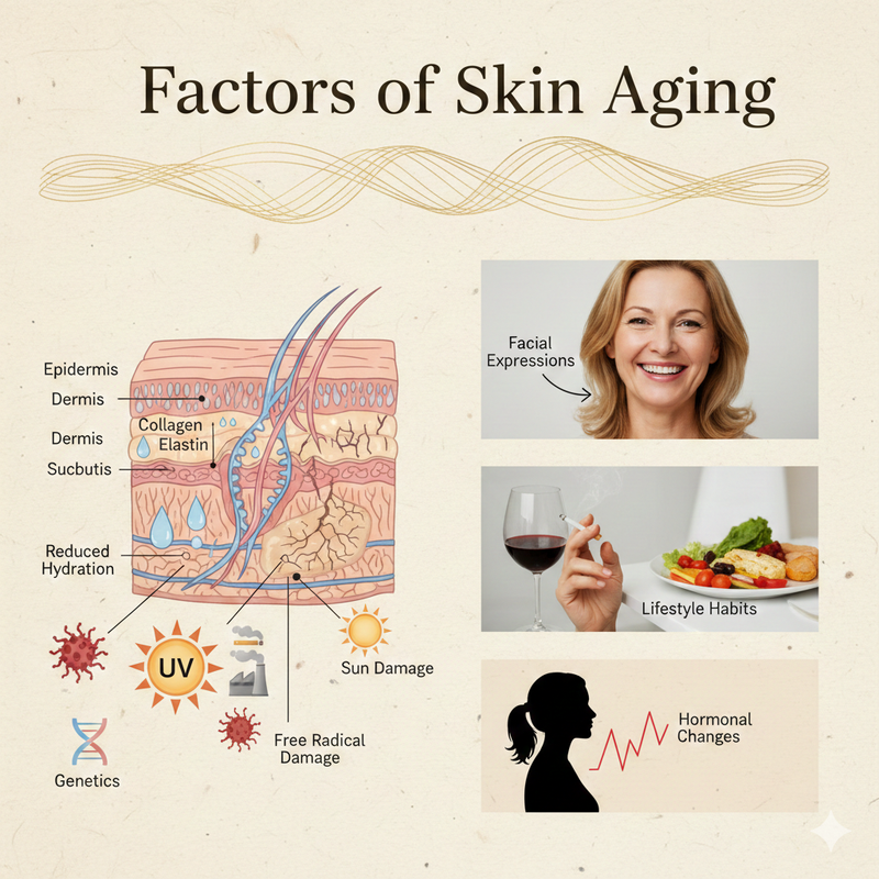 Factors of Skin Aging