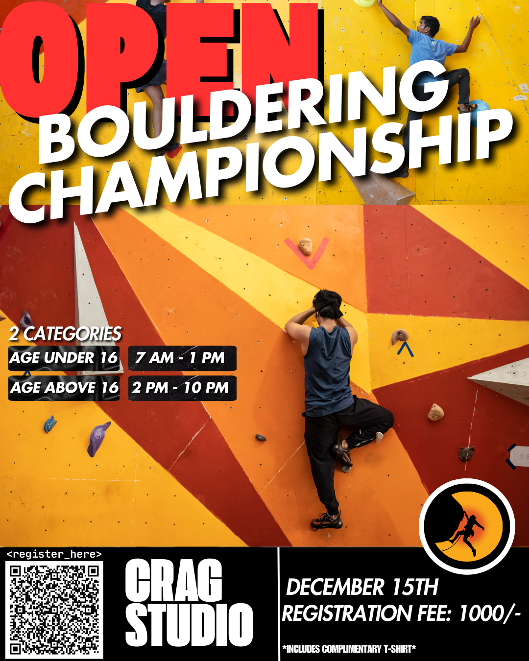 4th Hyderabad Open Bouldering Championship