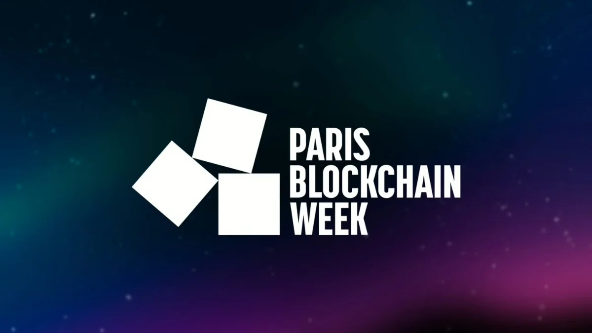 Paris Blockchain Week 2026 conference banner