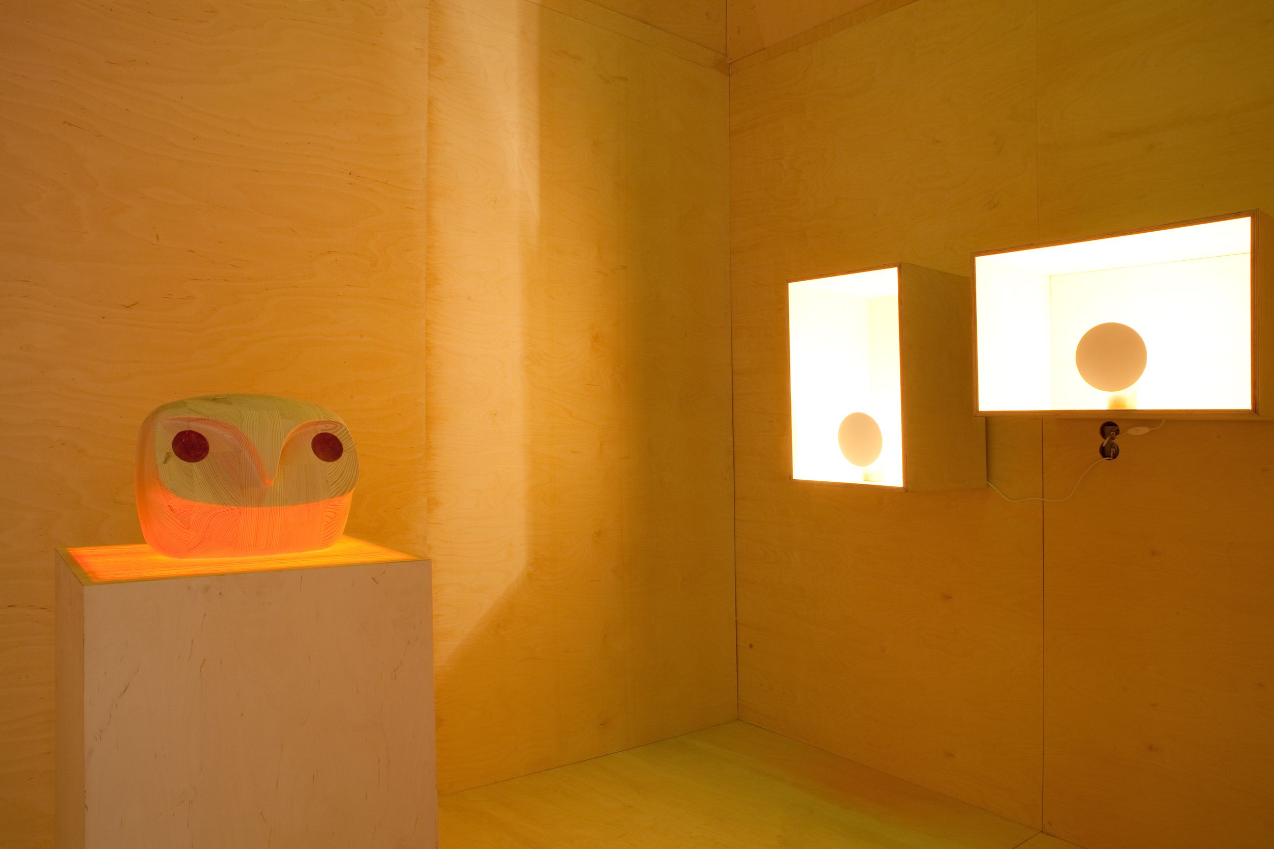 Exhibition designed by Jonas Stokke, Øystein Austad and Andreas Engesvik at Designblok in Prague