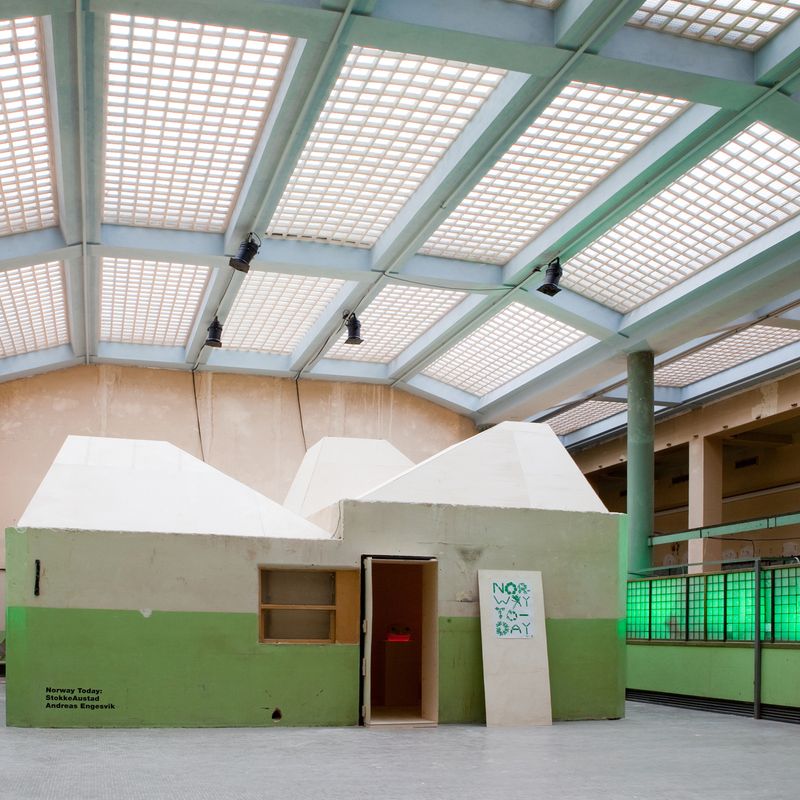 wooden structure inside old room