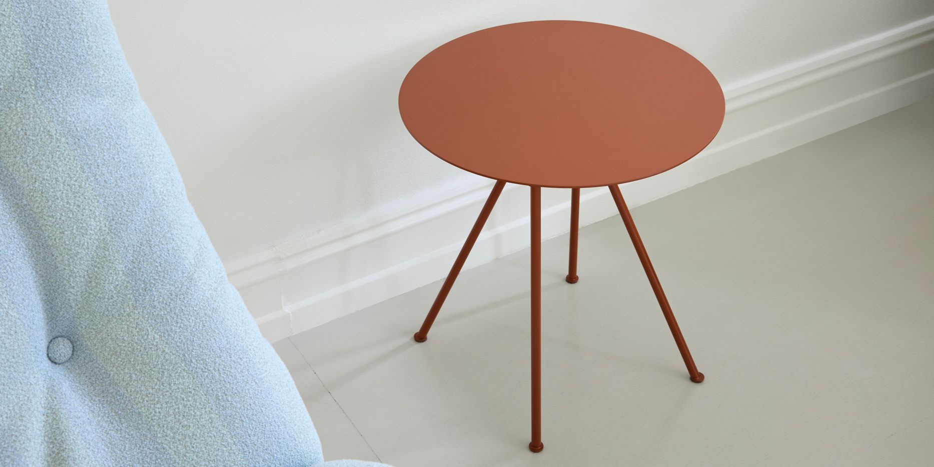 Light blue coffee table