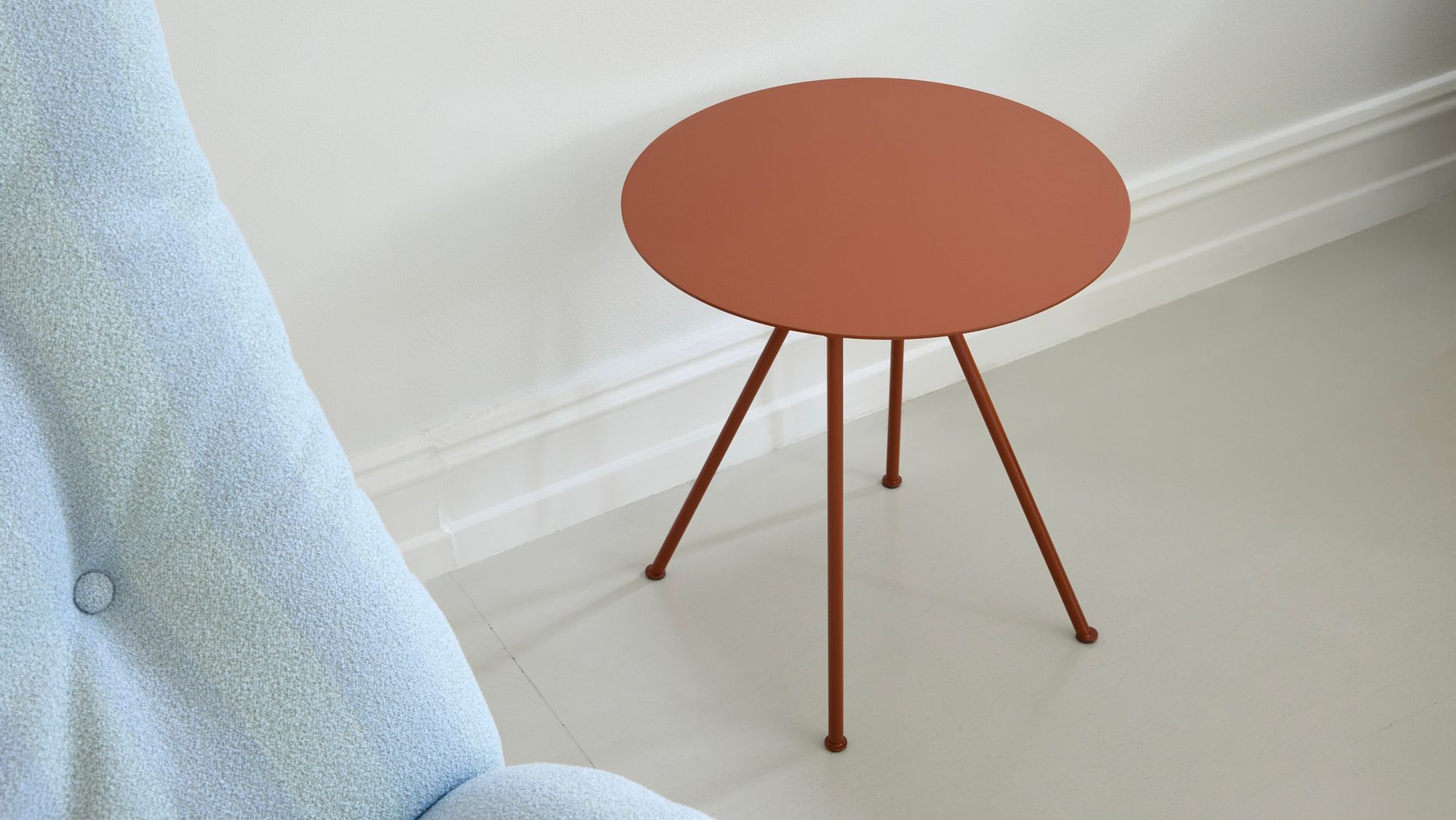 Light blue coffee table